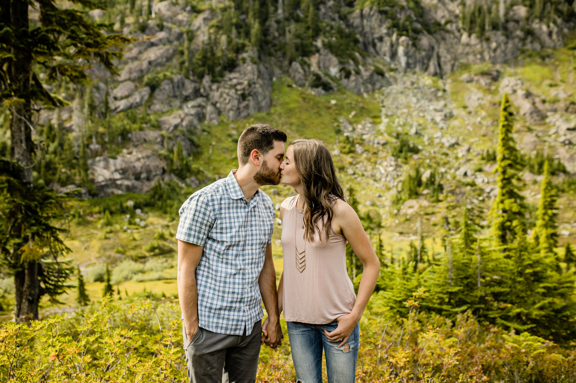 North Cascade Mount Baker adventure engagement session by James Thomas Long Photography