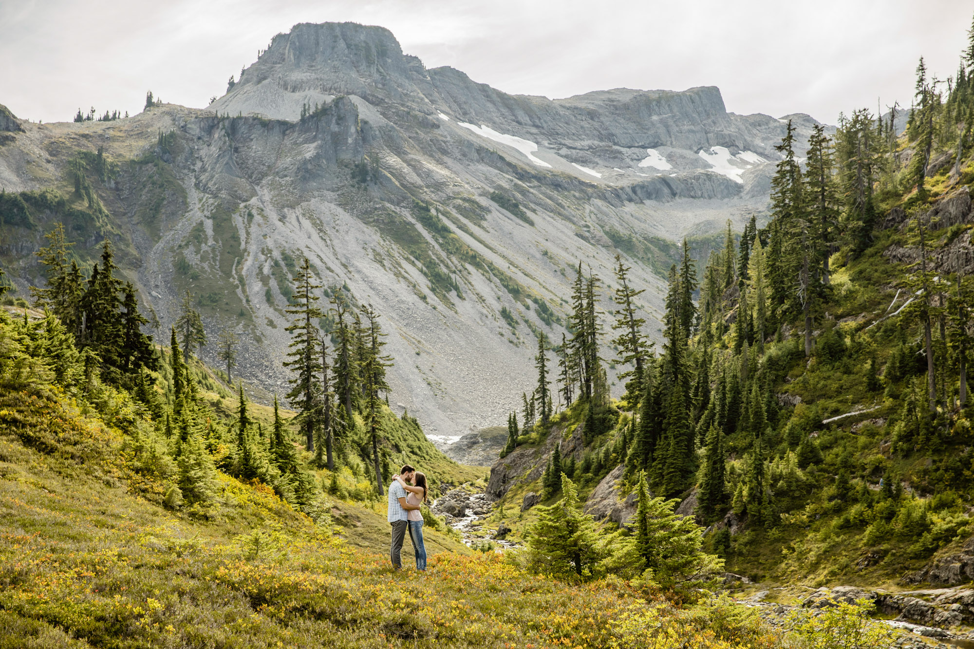 North Cascade Mount Baker adventure engagement session by James Thomas Long Photography