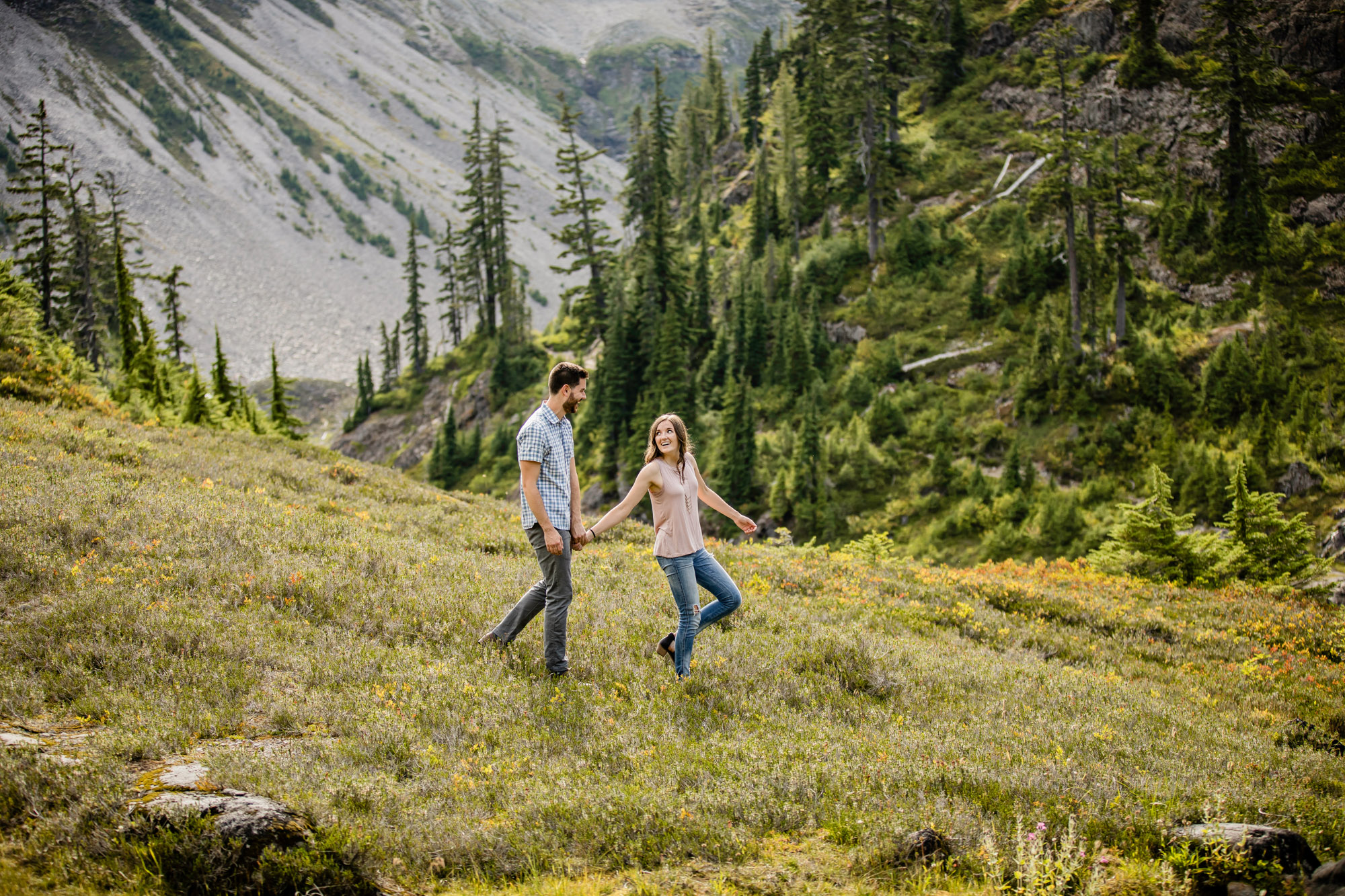 North Cascade Mount Baker adventure engagement session by James Thomas Long Photography