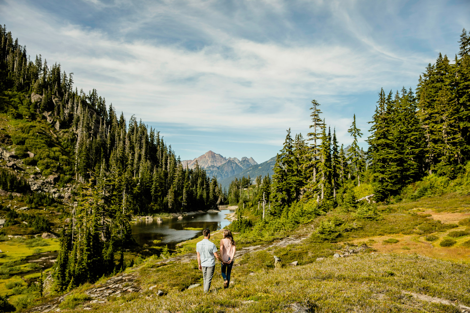 North Cascade Mount Baker adventure engagement session by James Thomas Long Photography