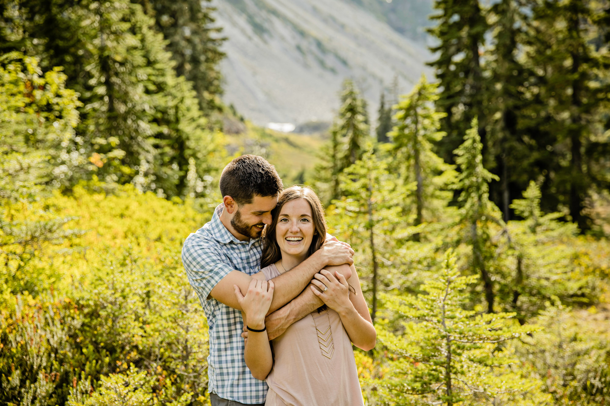 North Cascade Mount Baker adventure engagement session by James Thomas Long Photography