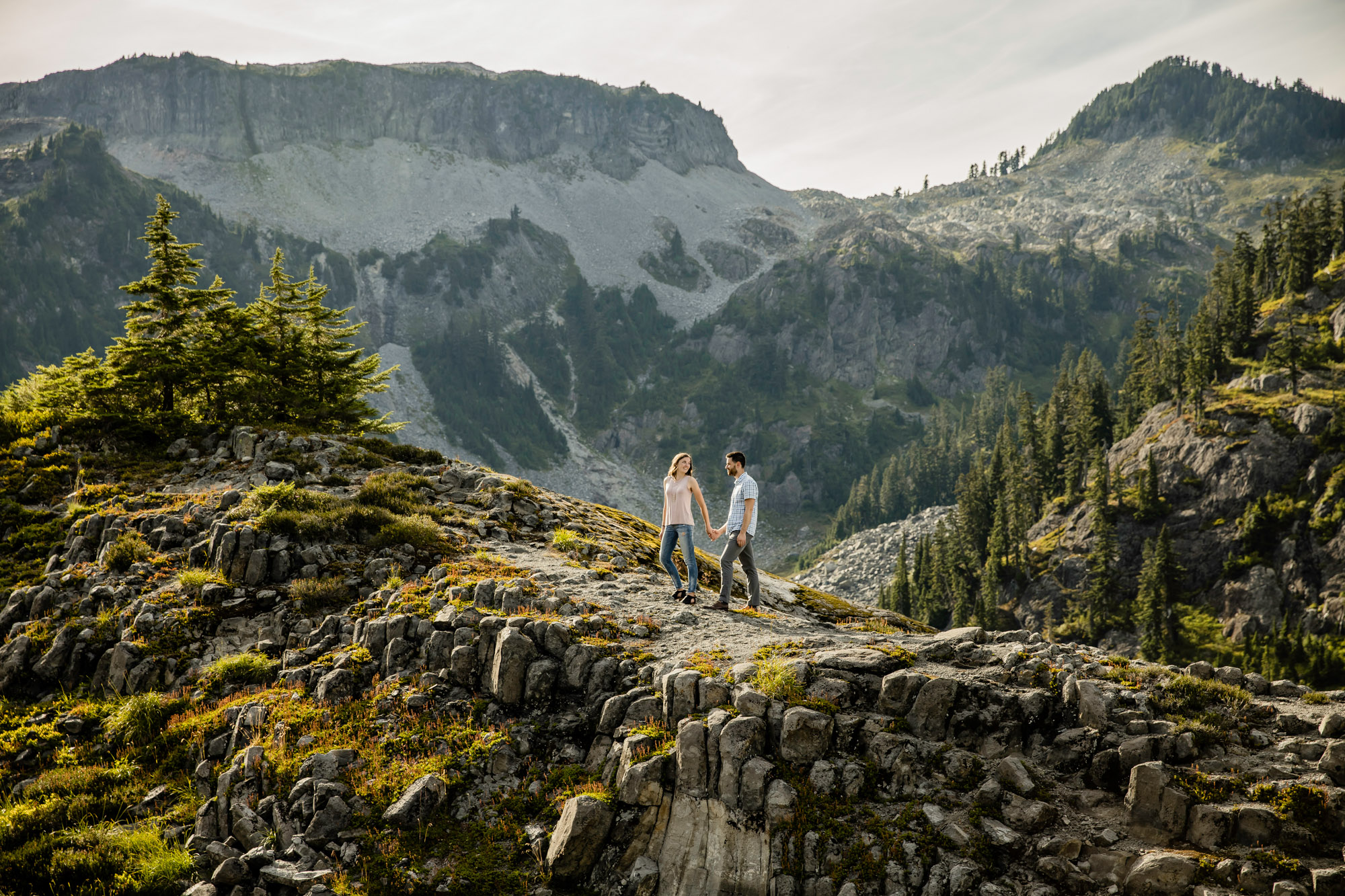 North Cascade Mount Baker adventure engagement session by James Thomas Long Photography