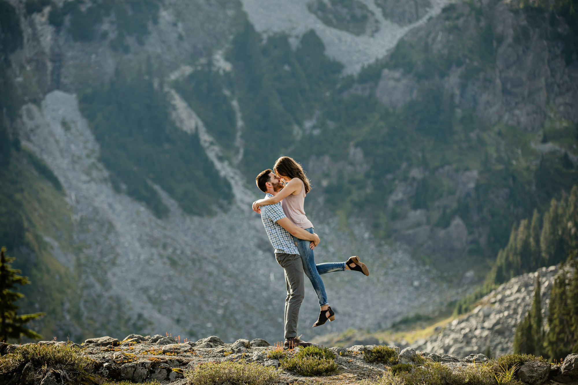 North Cascade Mount Baker adventure engagement session by James Thomas Long Photography