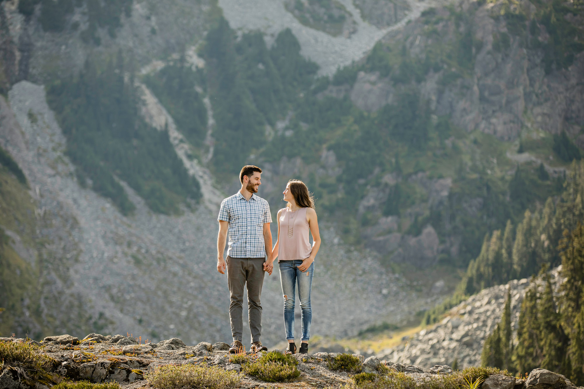 North Cascade Mount Baker adventure engagement session by James Thomas Long Photography