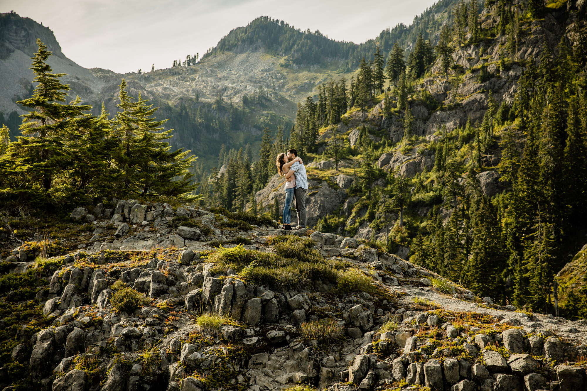 North Cascade Mount Baker adventure engagement session by James Thomas Long Photography