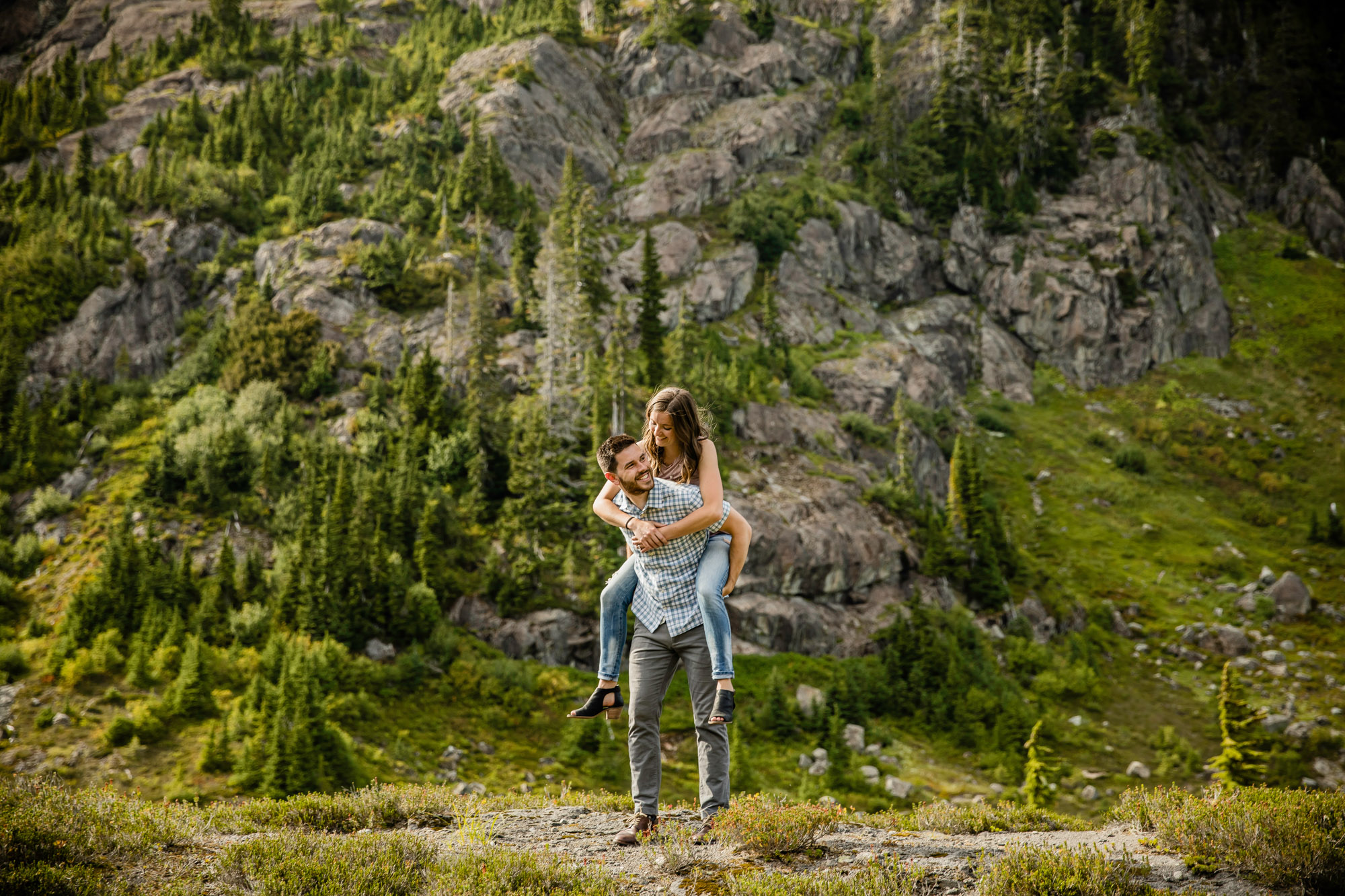 North Cascade Mount Baker adventure engagement session by James Thomas Long Photography