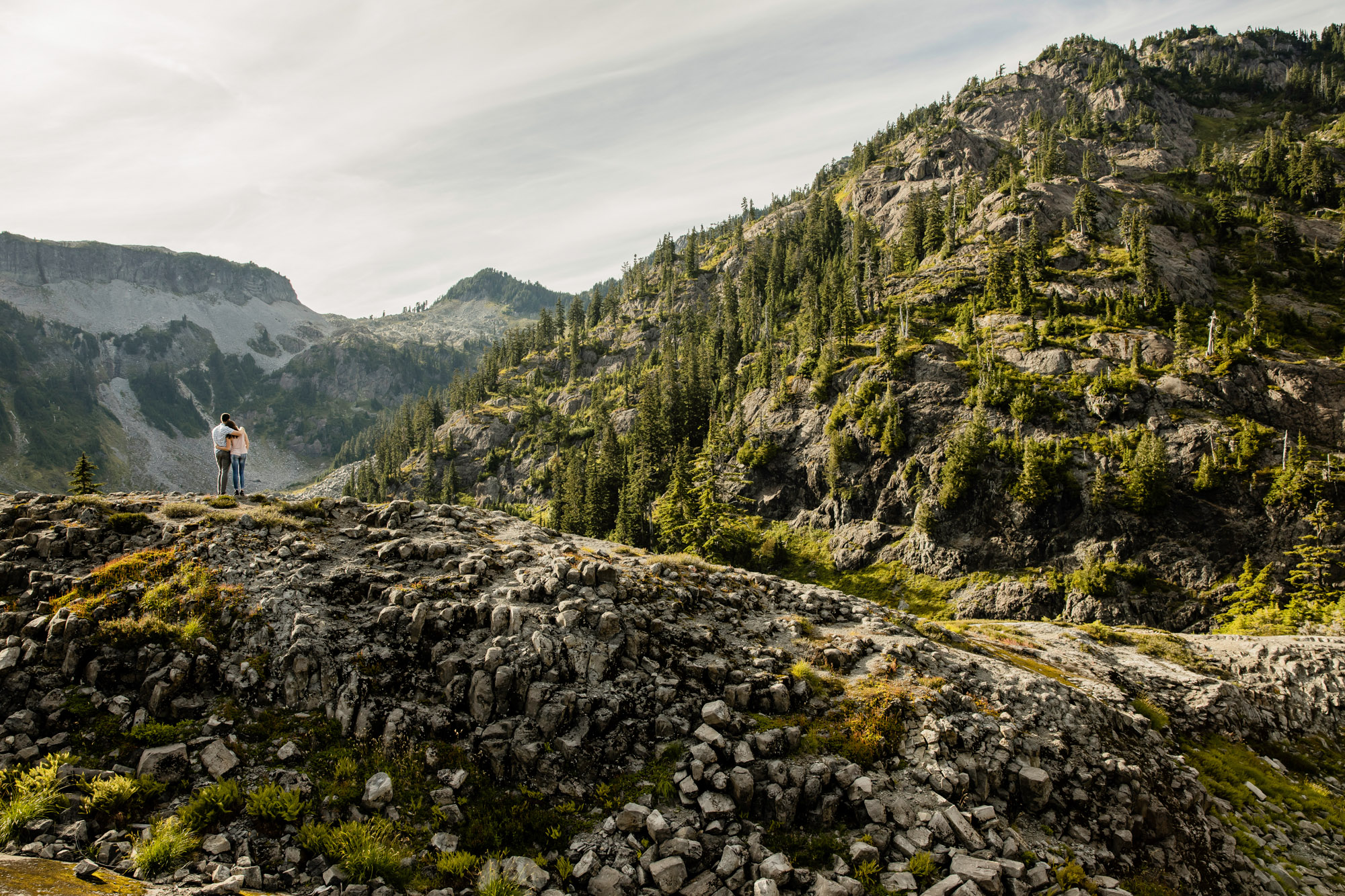 North Cascade Mount Baker adventure engagement session by James Thomas Long Photography