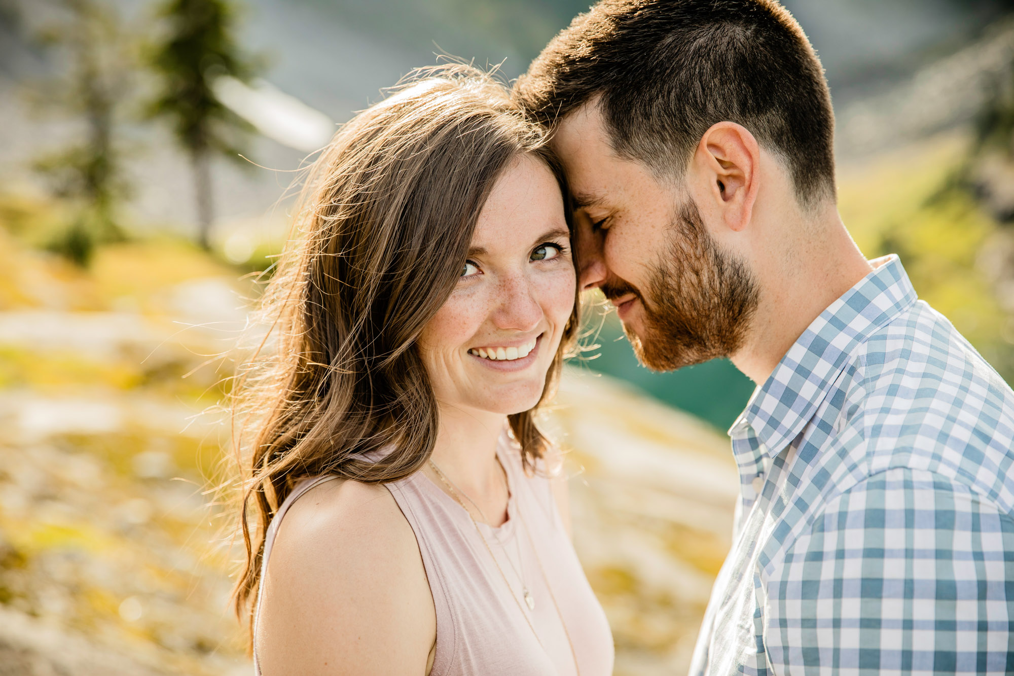 North Cascade Mount Baker adventure engagement session by James Thomas Long Photography