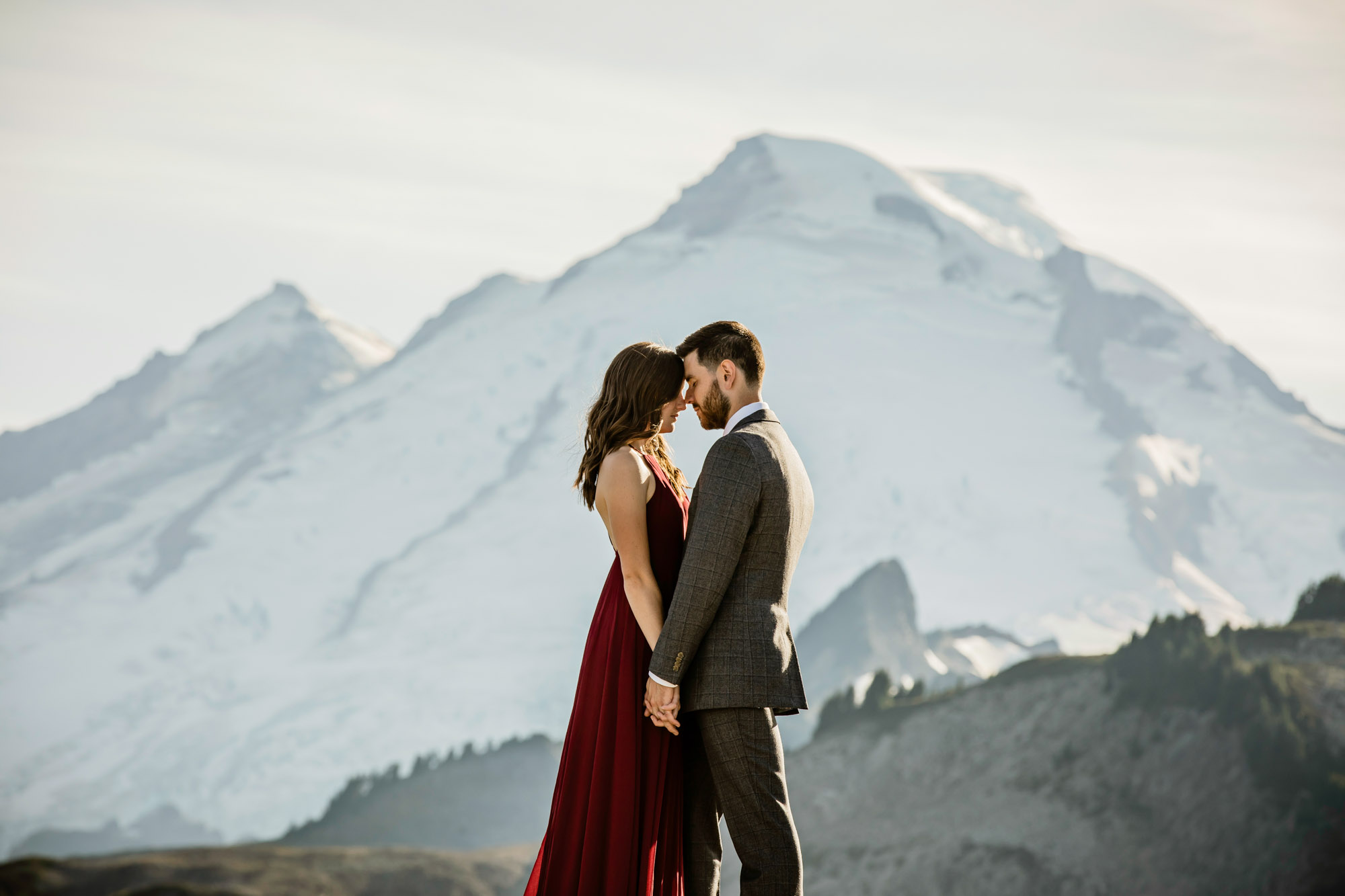 North Cascade Mount Baker adventure engagement session by James Thomas Long Photography