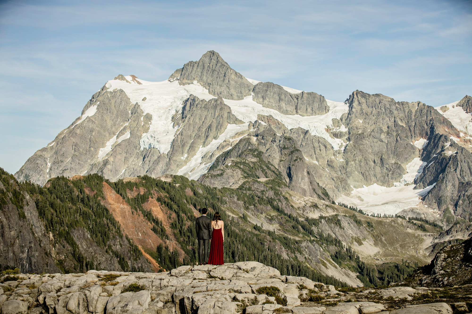 North Cascade Mount Baker adventure engagement session by James Thomas Long Photography