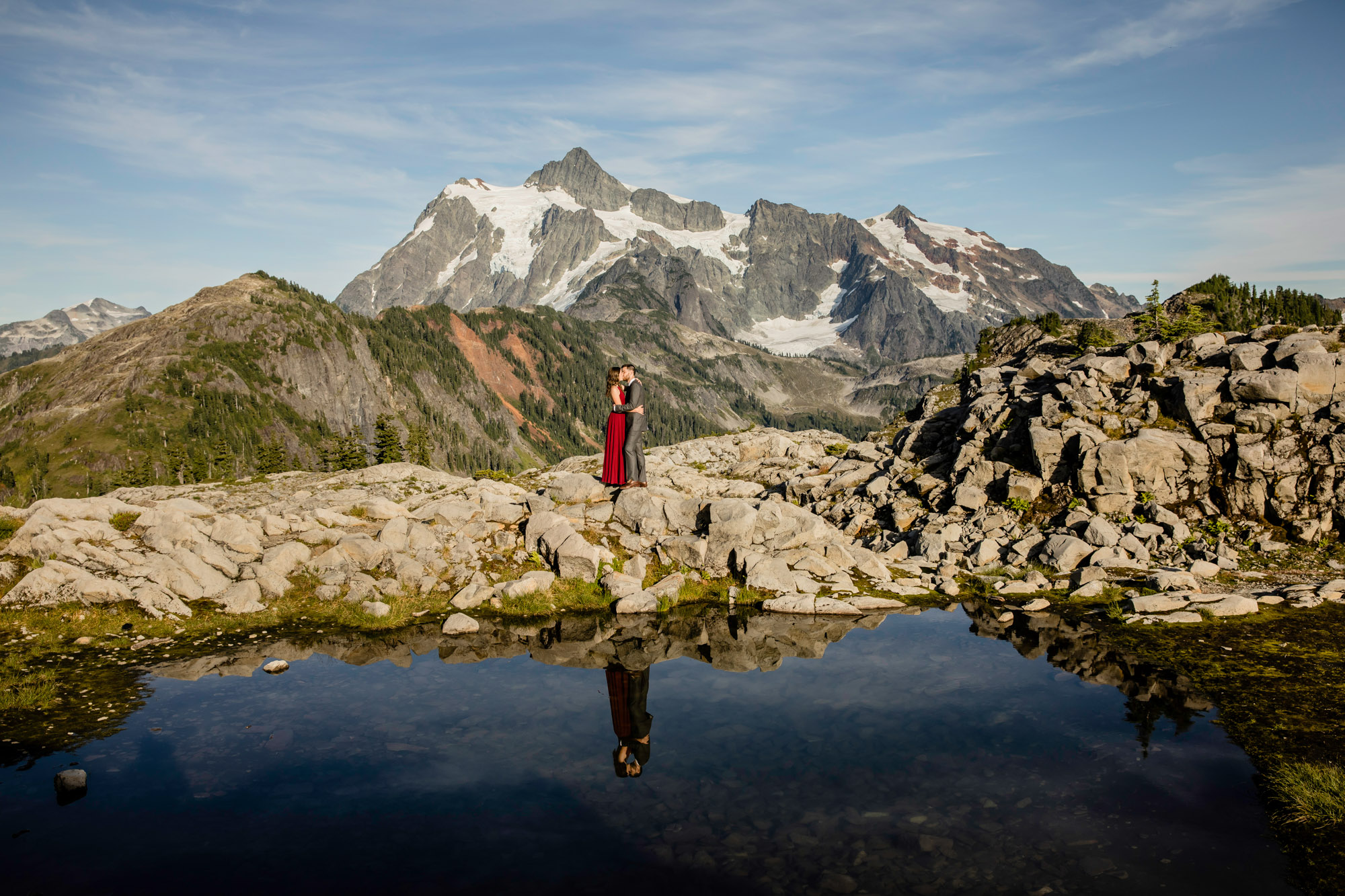 North Cascade Mount Baker adventure engagement session by James Thomas Long Photography