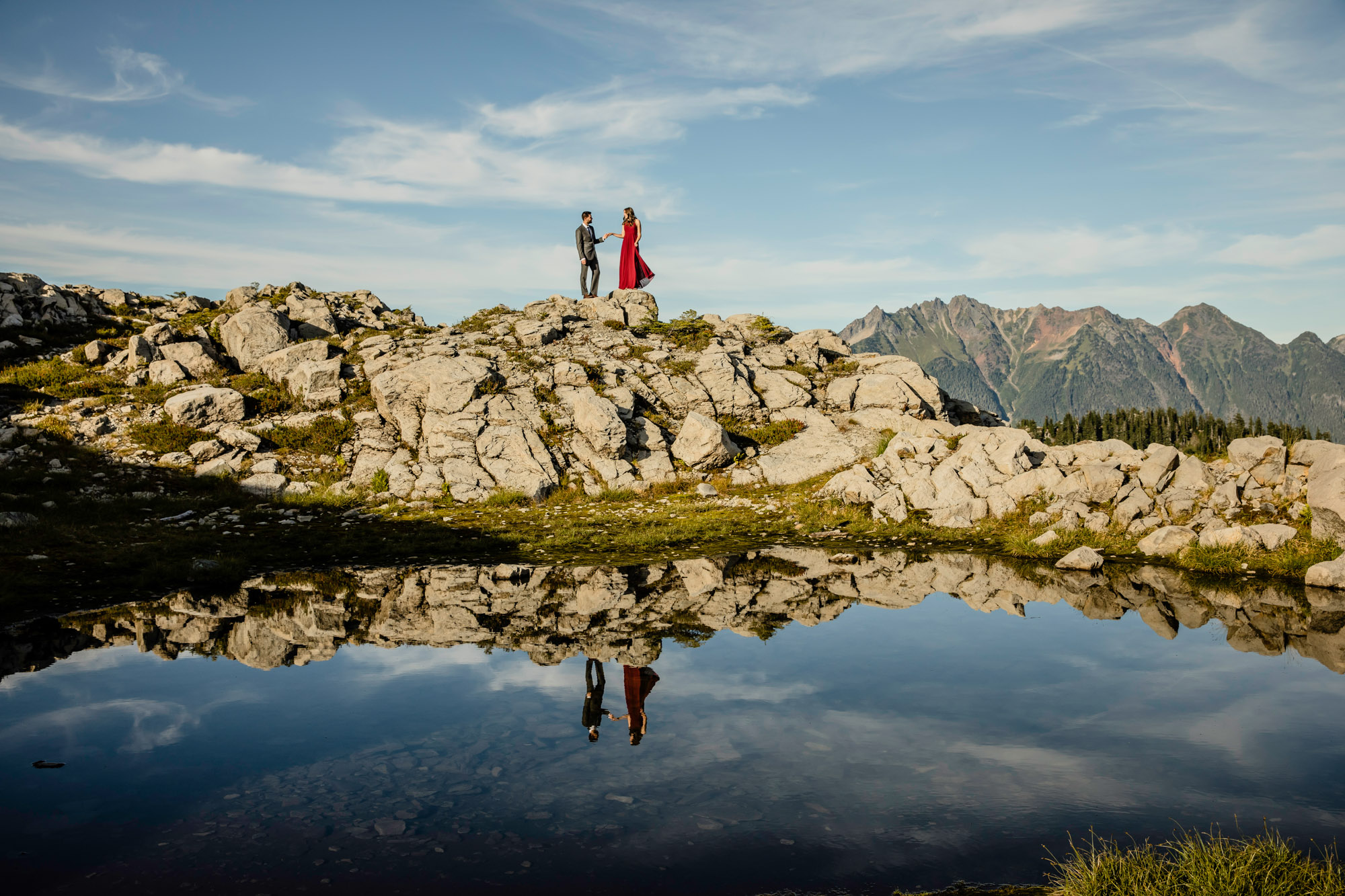 North Cascade Mount Baker adventure engagement session by James Thomas Long Photography