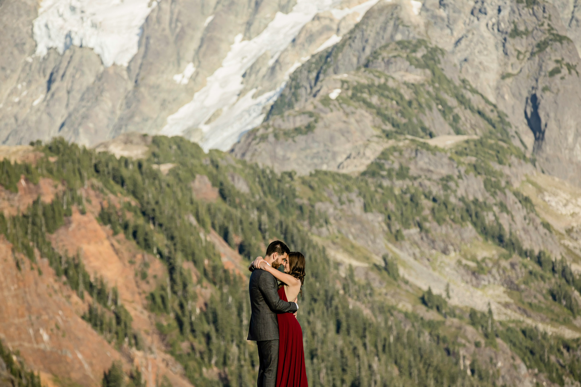 North Cascade Mount Baker adventure engagement session by James Thomas Long Photography