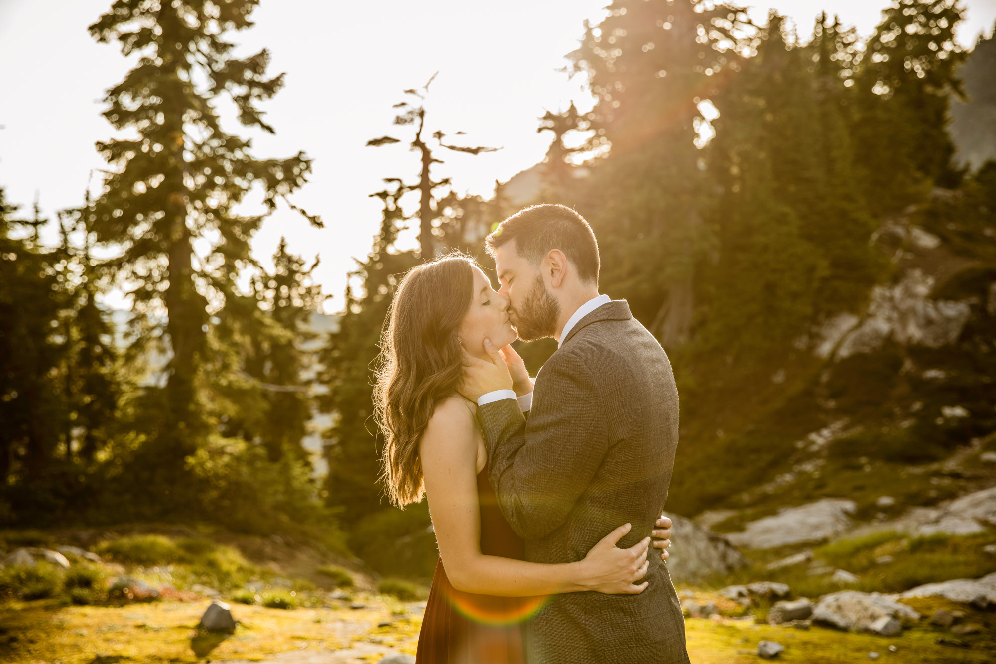 North Cascade Mount Baker adventure engagement session by James Thomas Long Photography