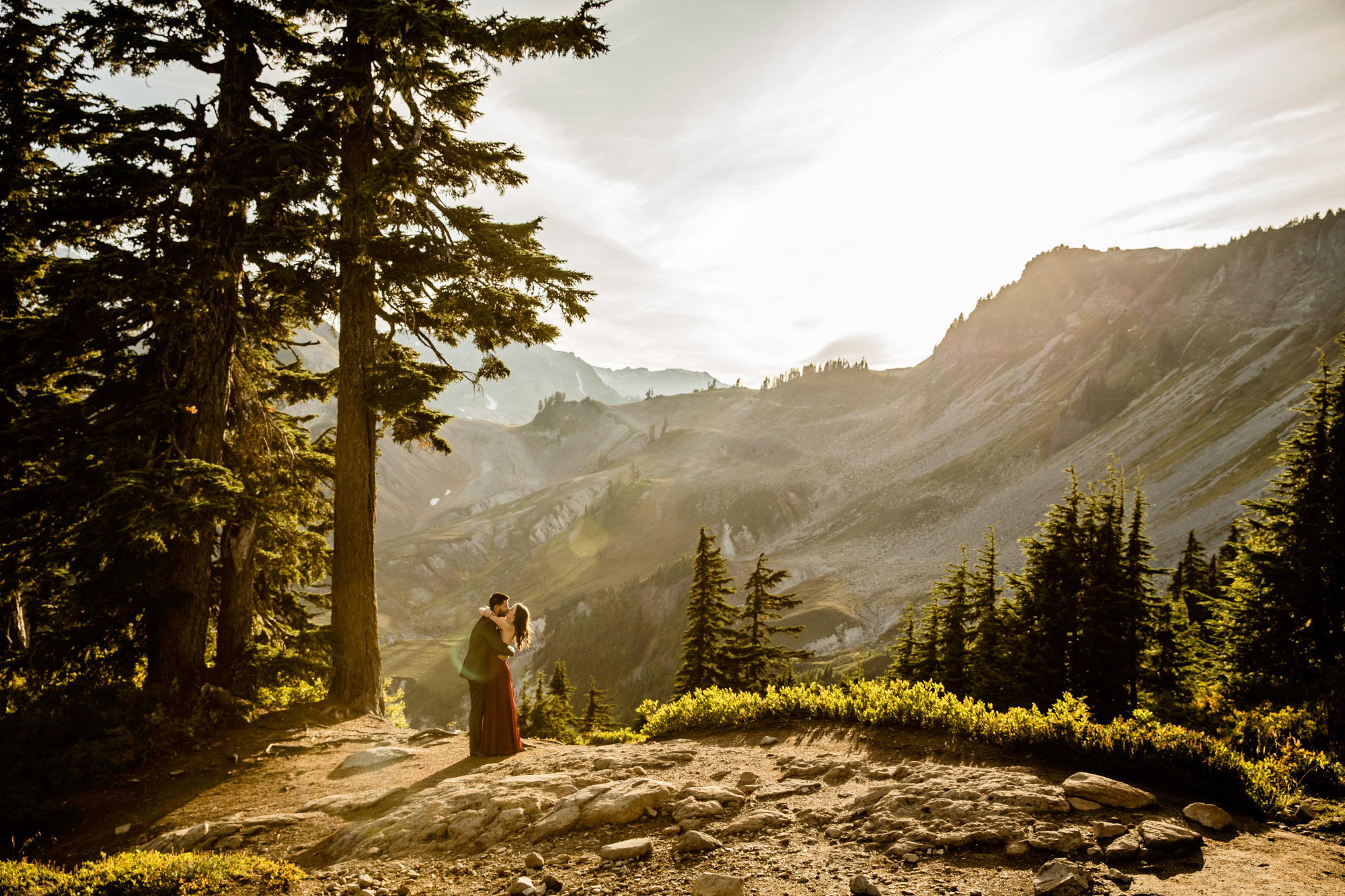 North Cascade Mount Baker adventure engagement session by James Thomas Long Photography