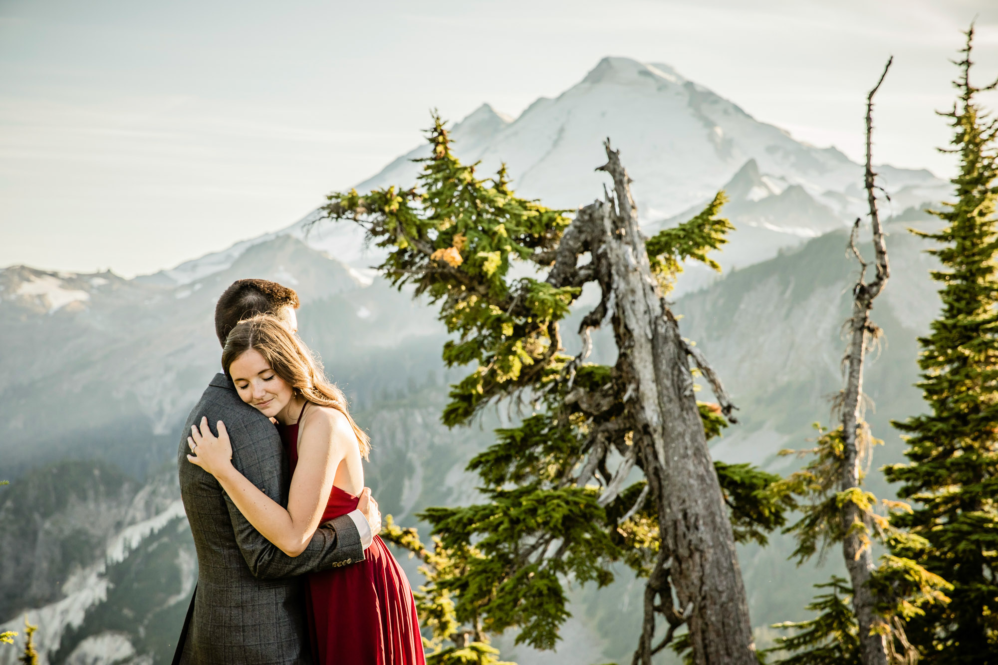 North Cascade Mount Baker adventure engagement session by James Thomas Long Photography