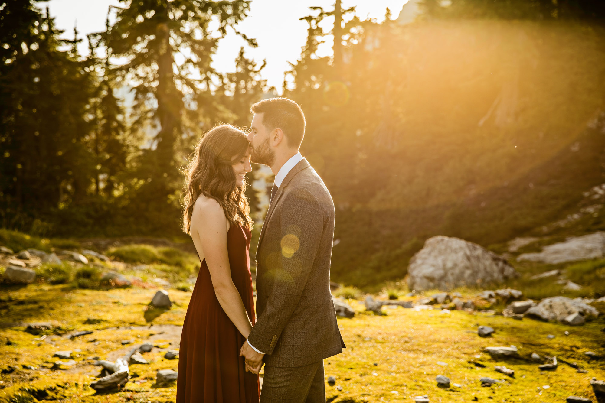 North Cascade Mount Baker adventure engagement session by James Thomas Long Photography