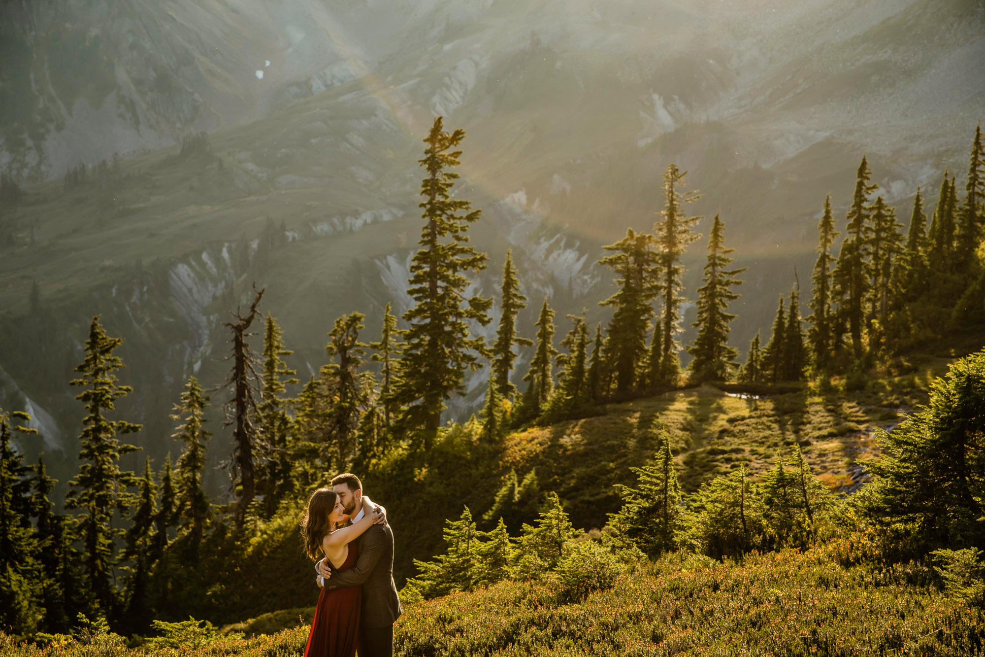 North Cascade Mount Baker adventure engagement session by James Thomas Long Photography