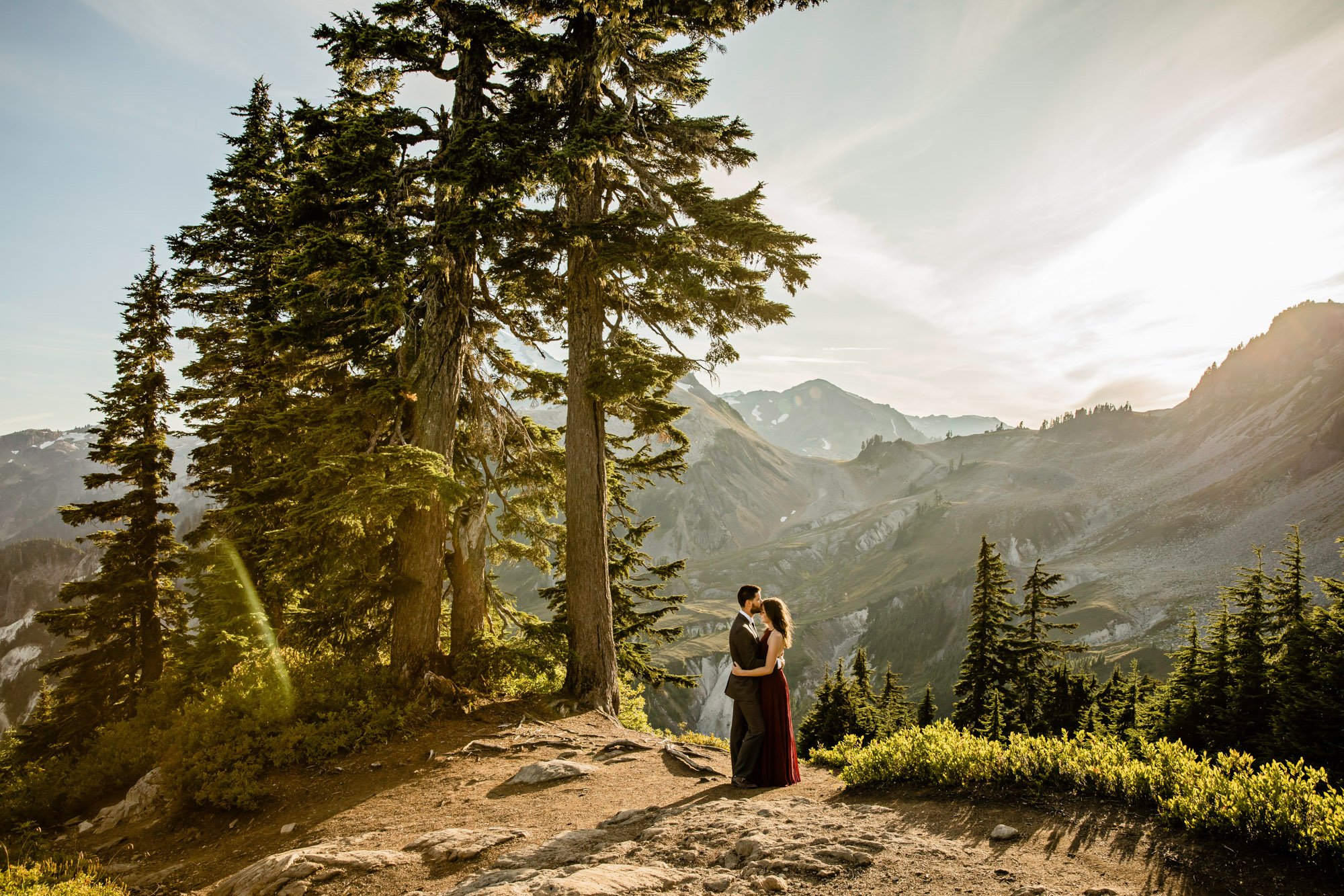 North Cascade Mount Baker adventure engagement session by James Thomas Long Photography