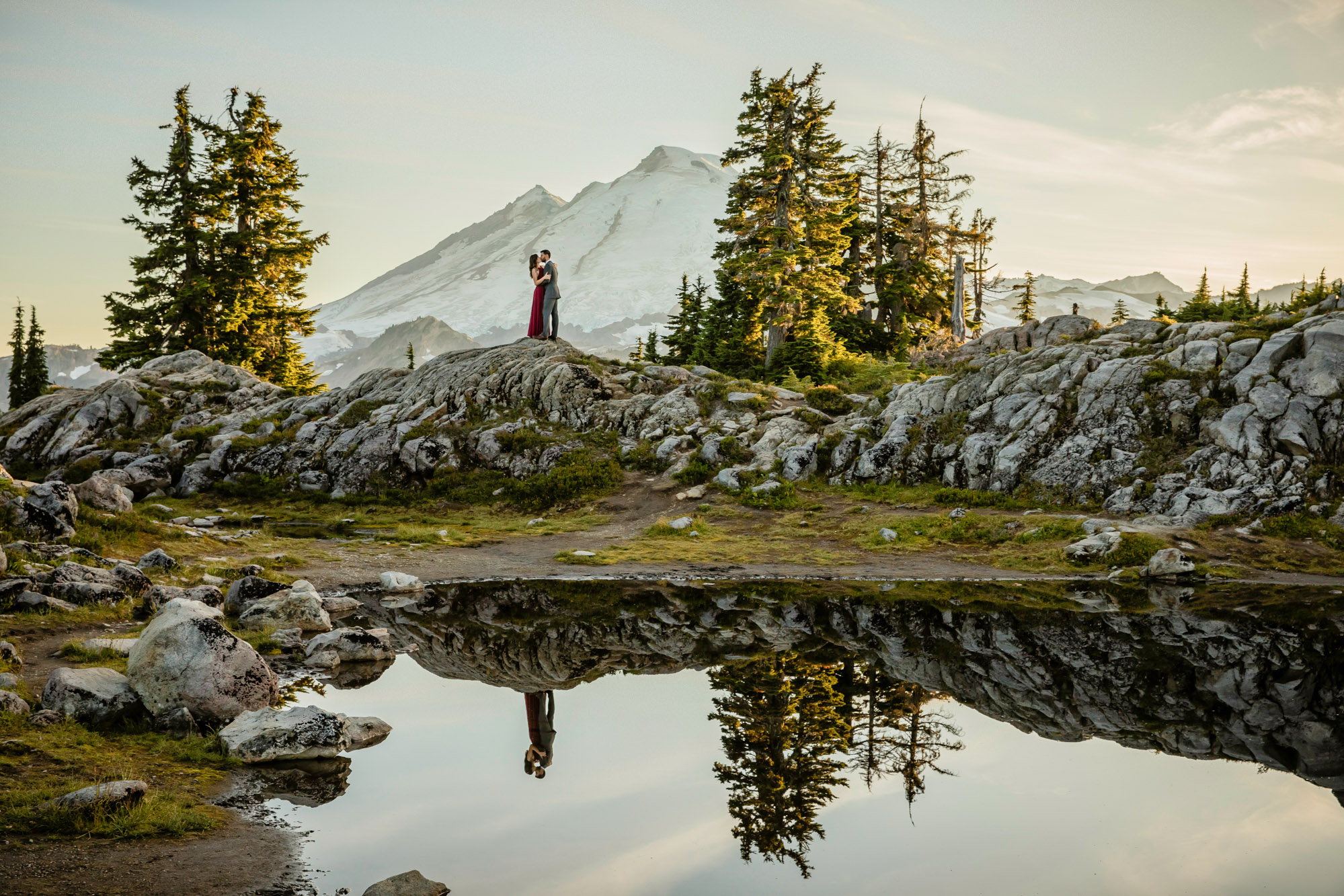 North Cascade Mount Baker adventure engagement session by James Thomas Long Photography