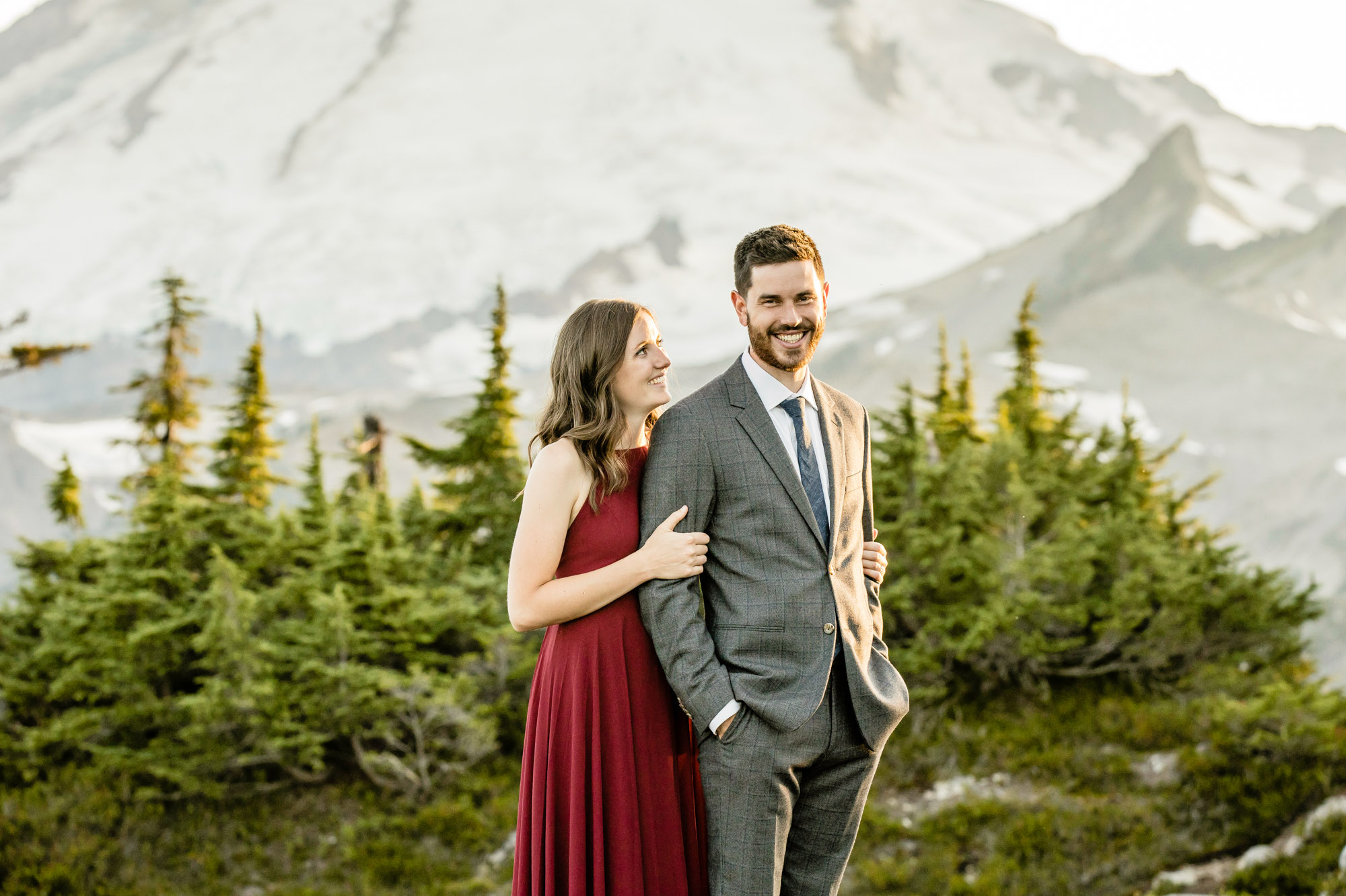 North Cascade Mount Baker adventure engagement session by James Thomas Long Photography