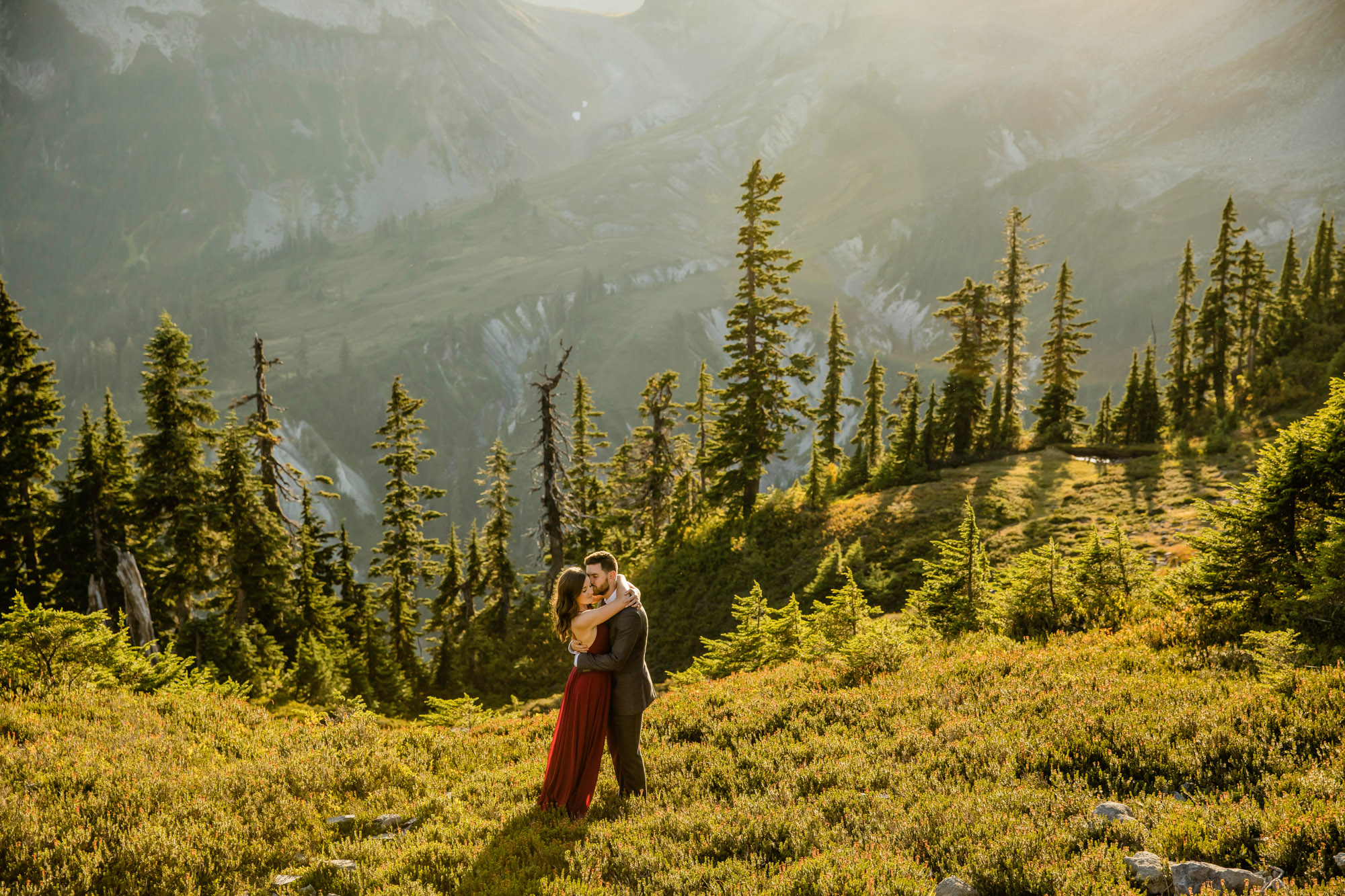 North Cascade Mount Baker adventure engagement session by James Thomas Long Photography