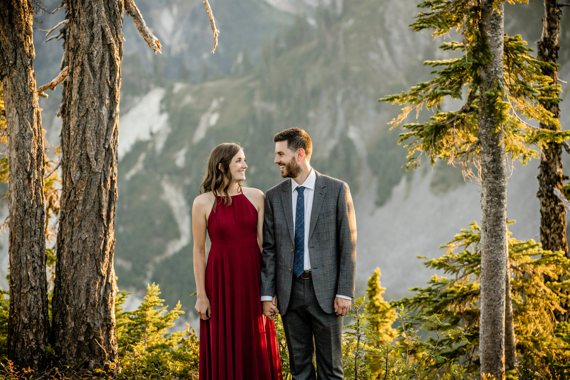 North Cascade Mount Baker adventure engagement session by James Thomas Long Photography