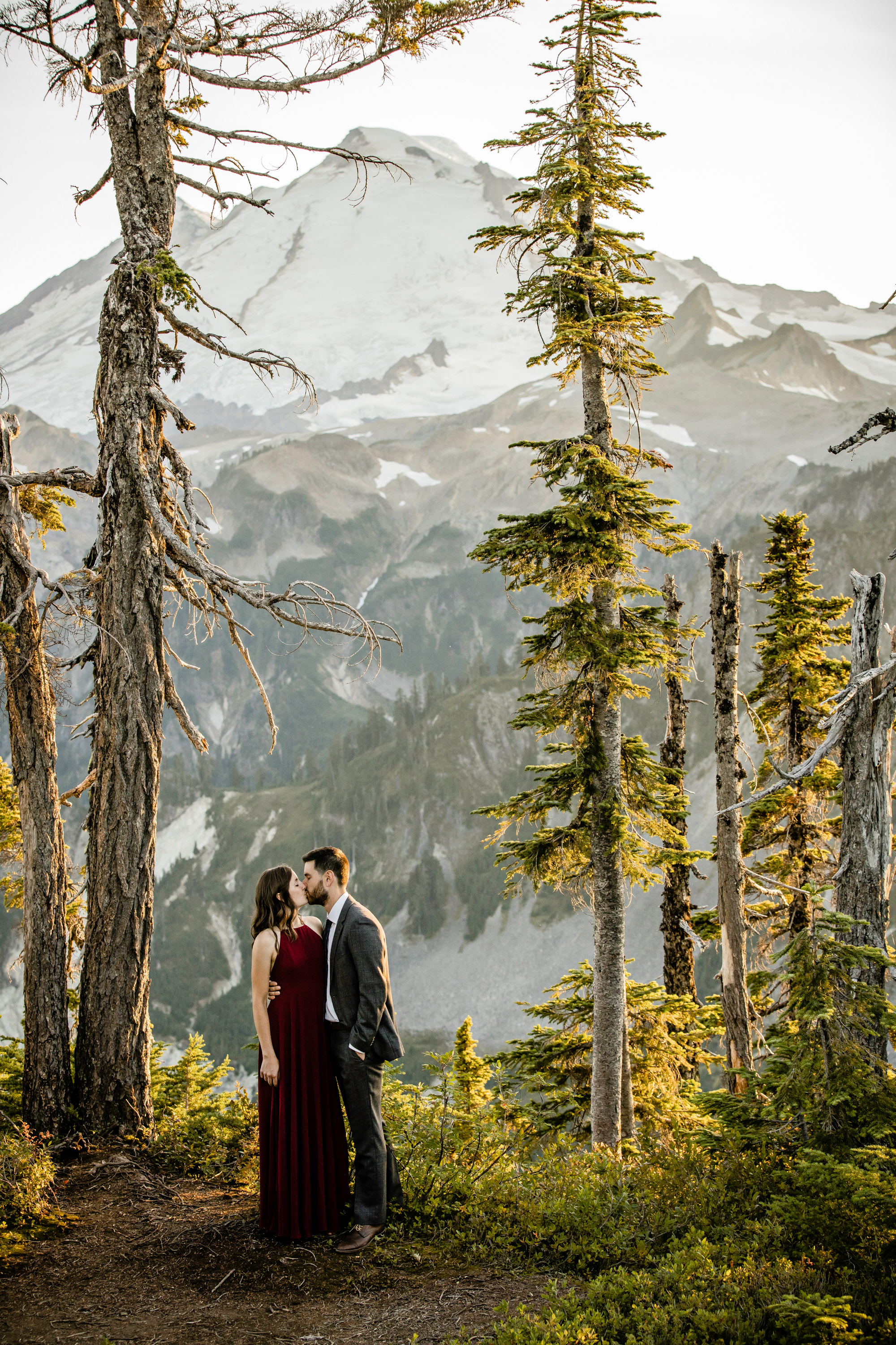 North Cascade Mount Baker adventure engagement session by James Thomas Long Photography