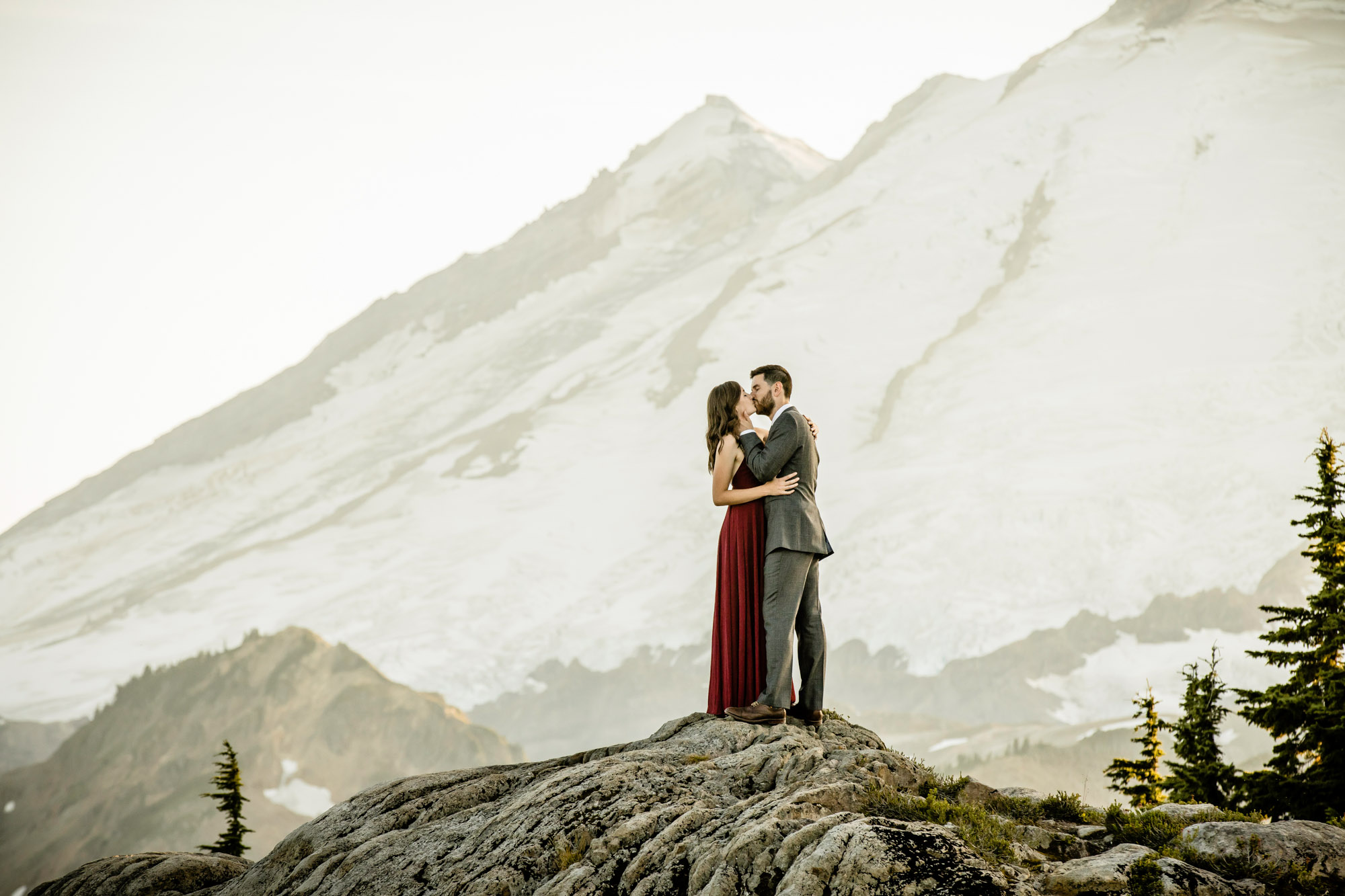 North Cascade Mount Baker adventure engagement session by James Thomas Long Photography