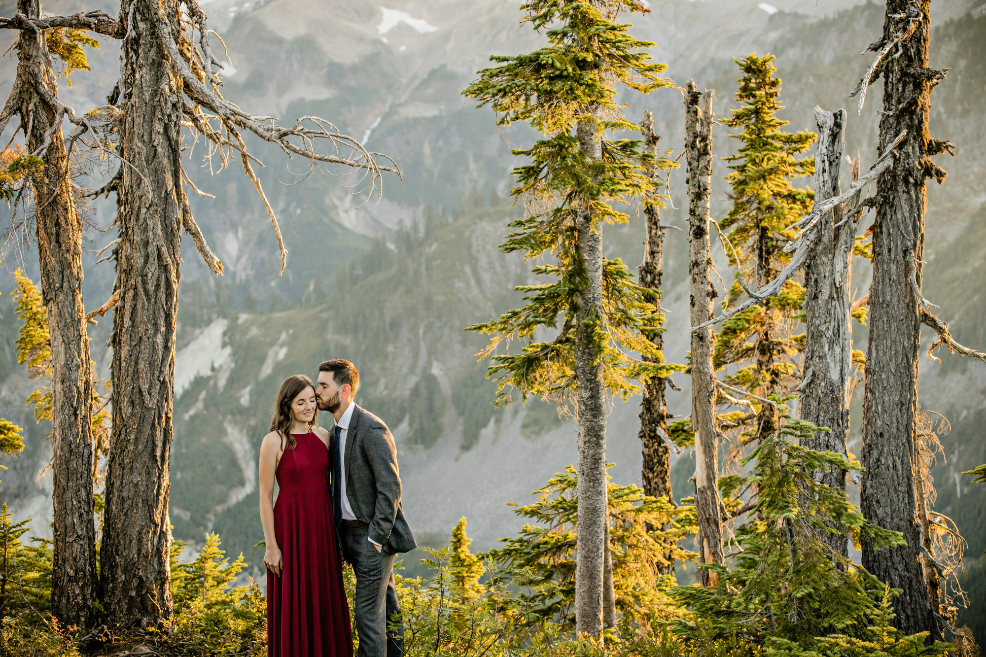 North Cascade Mount Baker adventure engagement session by James Thomas Long Photography