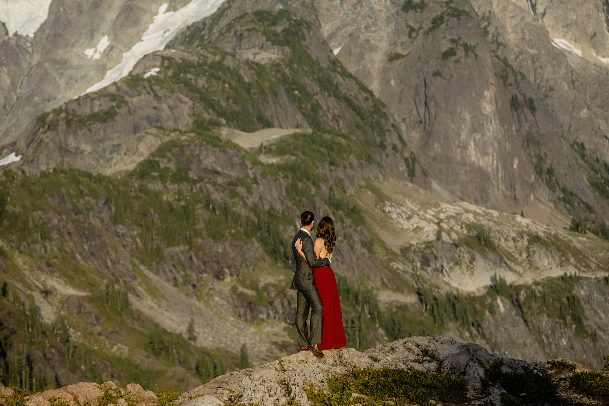 North Cascade Mount Baker adventure engagement session by James Thomas Long Photography