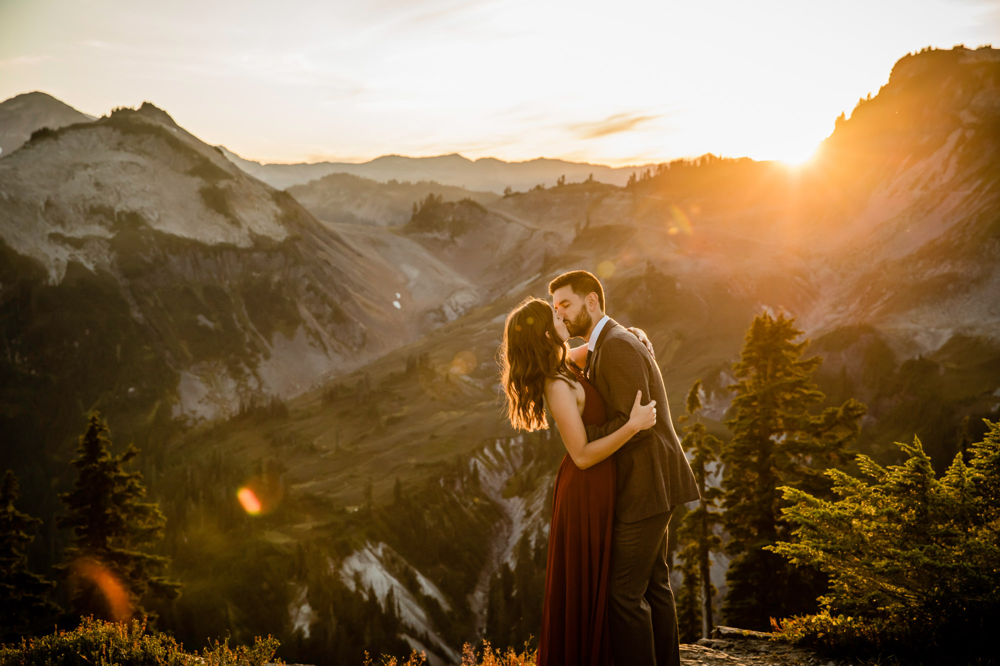 North Cascade Mount Baker adventure engagement session by James Thomas Long Photography