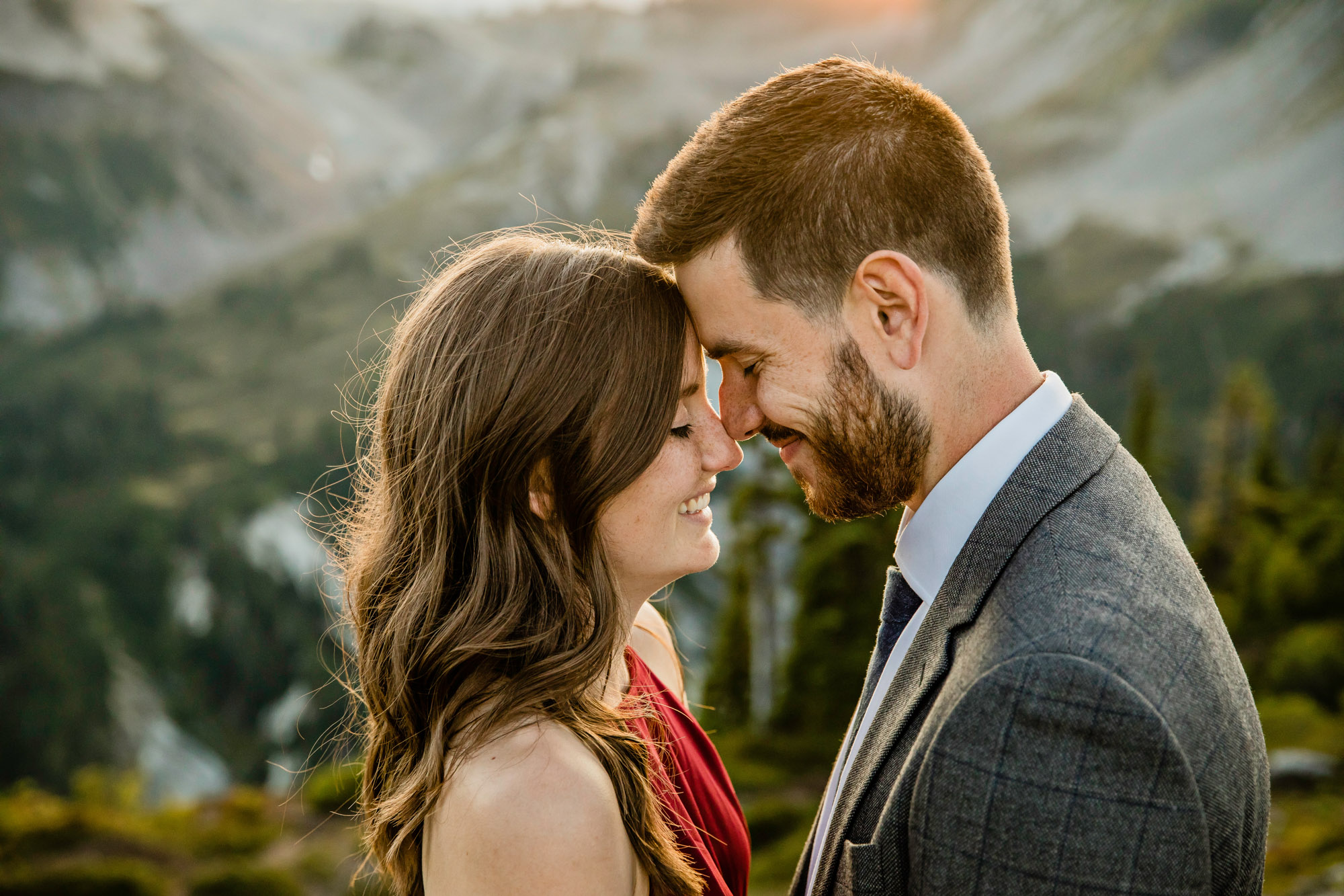 North Cascade Mount Baker adventure engagement session by James Thomas Long Photography