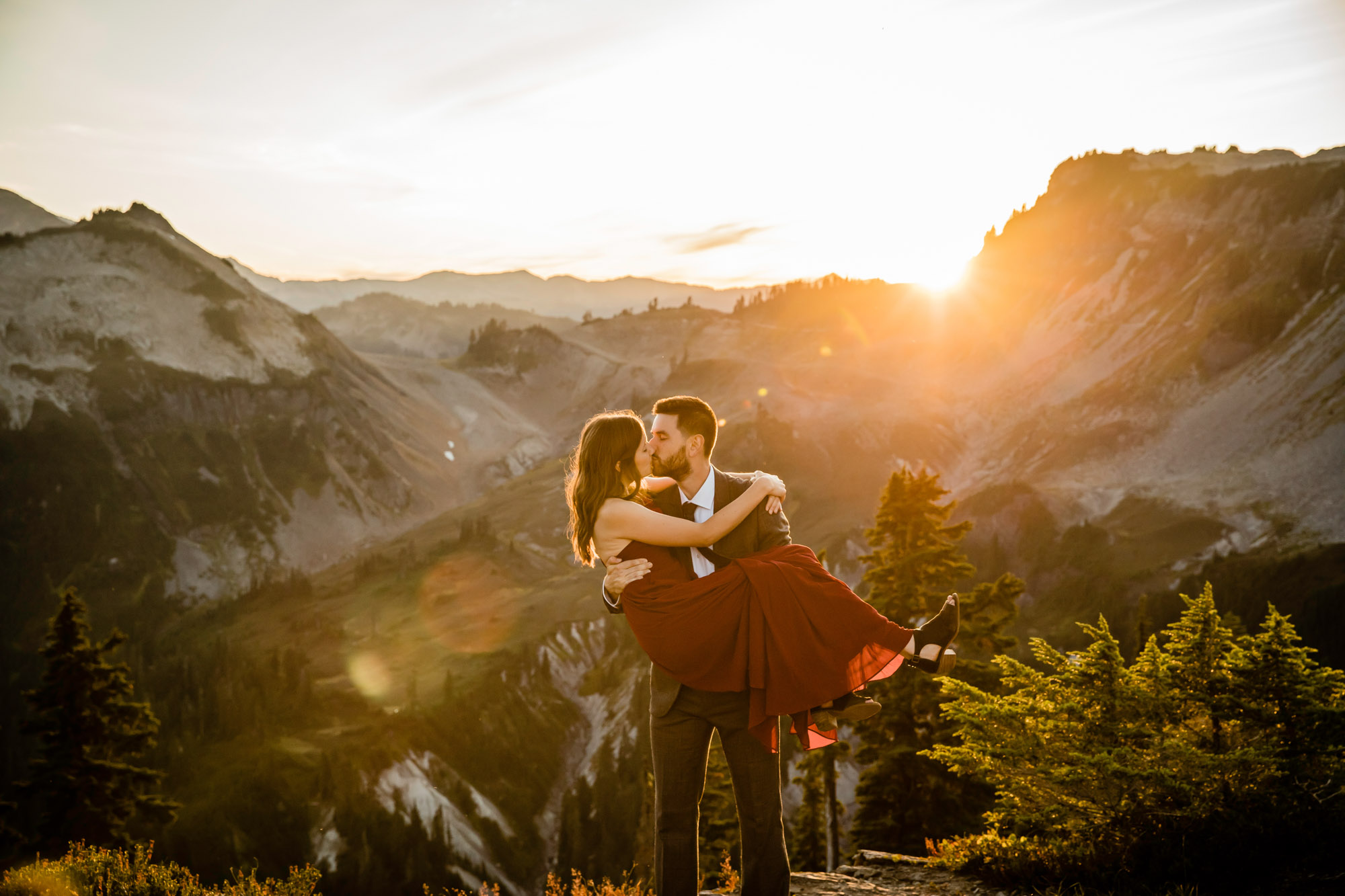 North Cascade Mount Baker adventure engagement session by James Thomas Long Photography