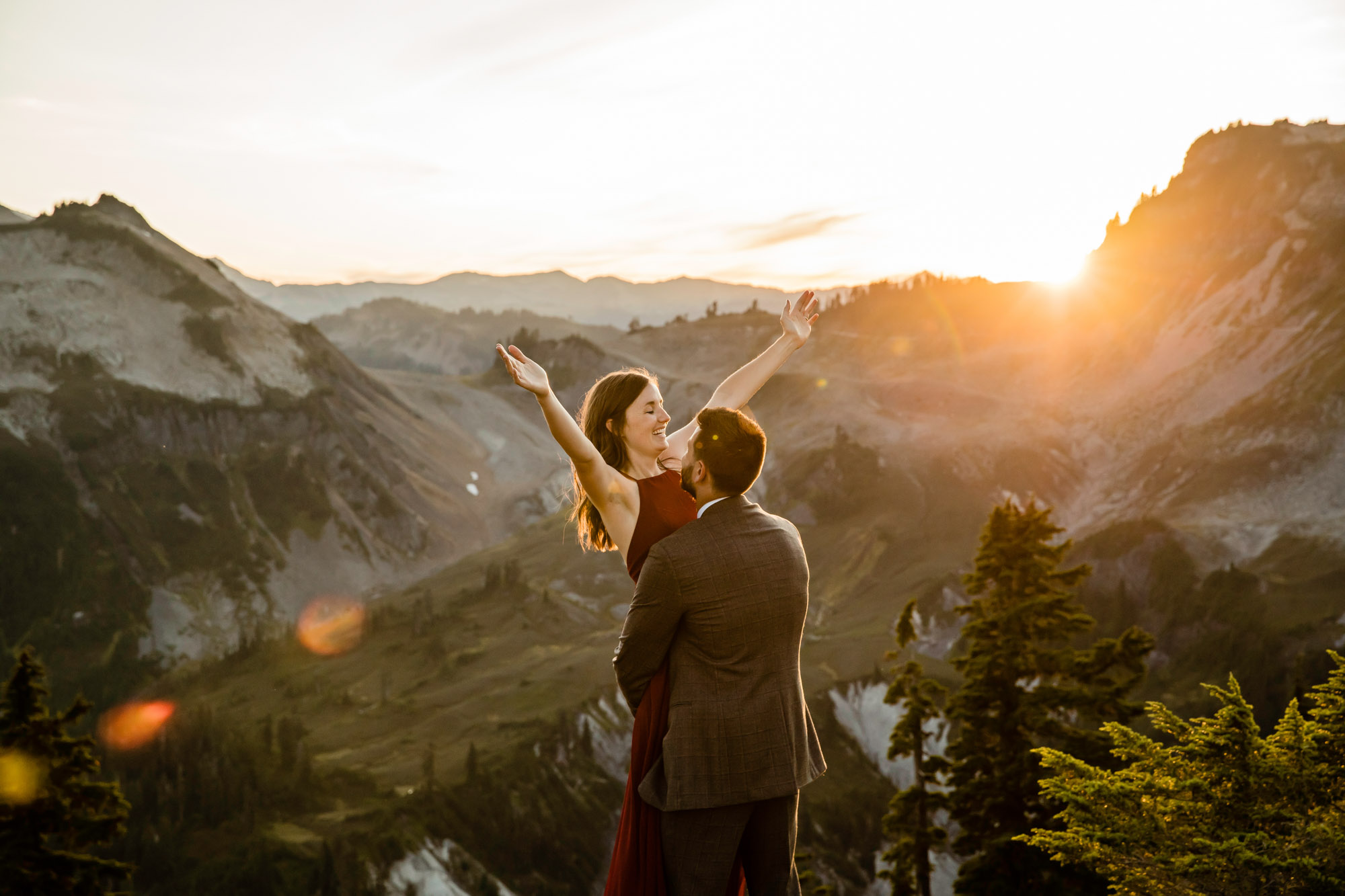 North Cascade Mount Baker adventure engagement session by James Thomas Long Photography