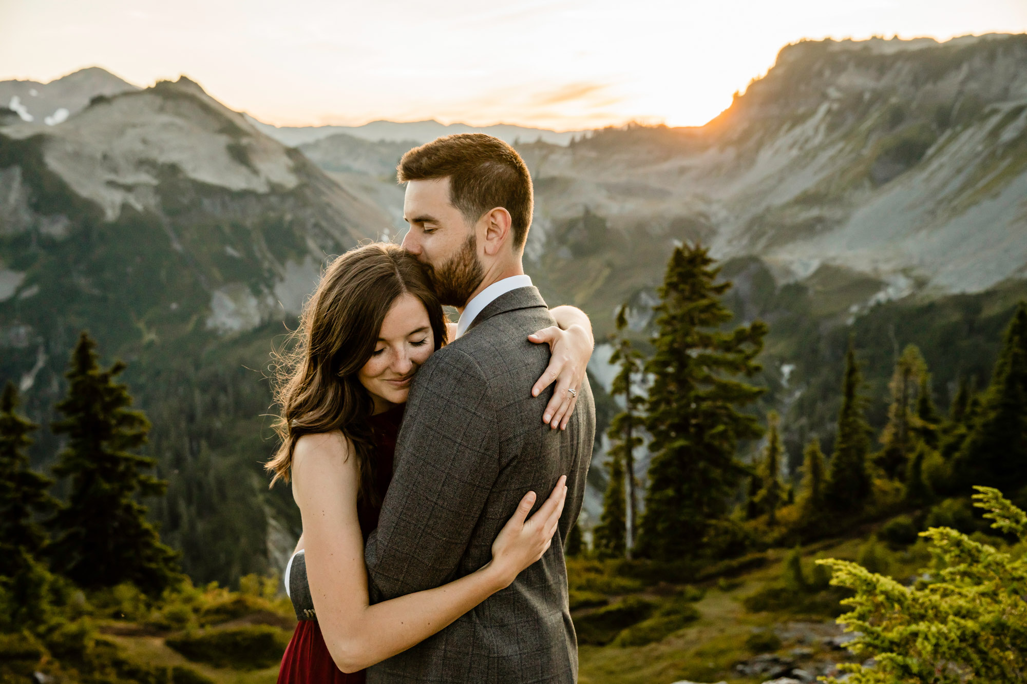 North Cascade Mount Baker adventure engagement session by James Thomas Long Photography