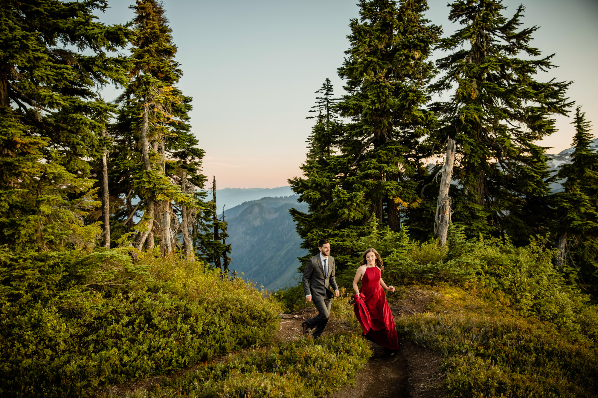 North Cascade Mount Baker adventure engagement session by James Thomas Long Photography