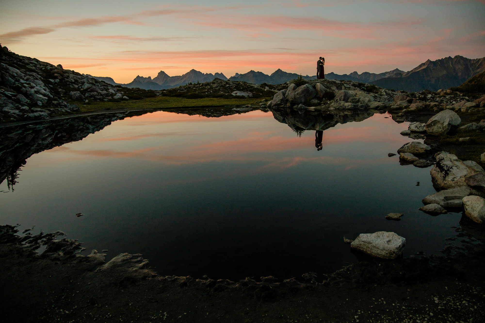 North Cascade Mount Baker adventure engagement session by James Thomas Long Photography