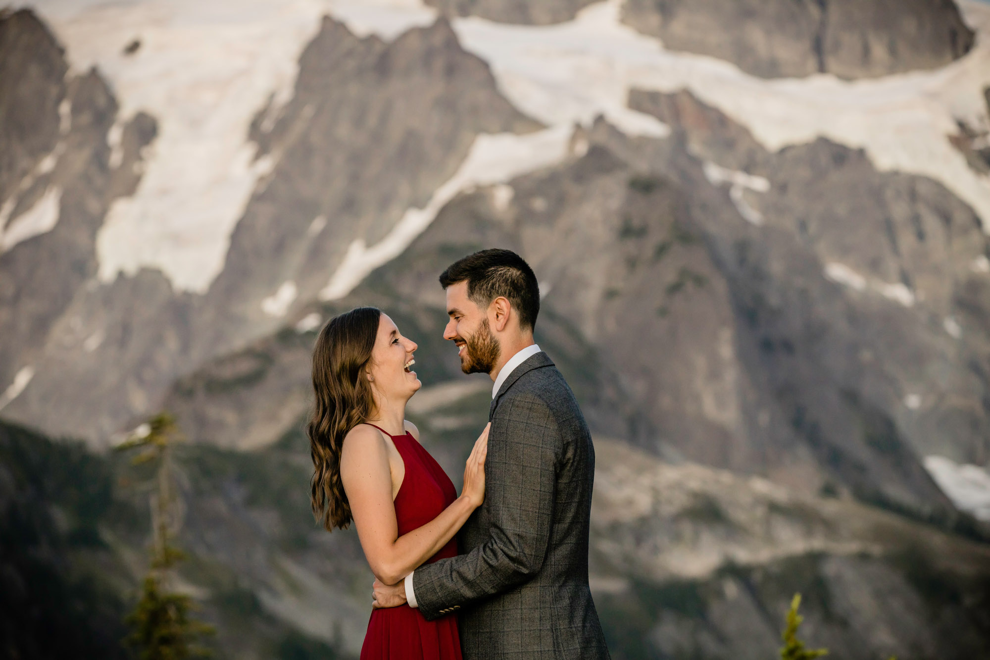 North Cascade Mount Baker adventure engagement session by James Thomas Long Photography