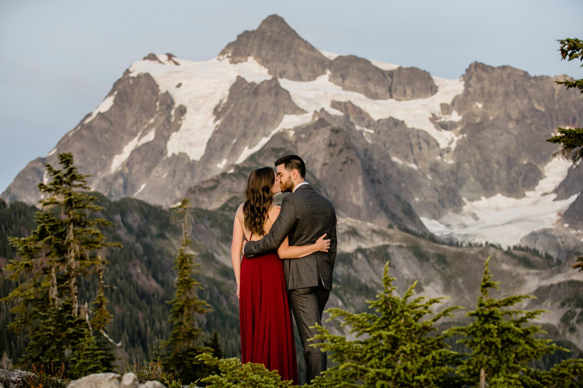 North Cascade Mount Baker adventure engagement session by James Thomas Long Photography