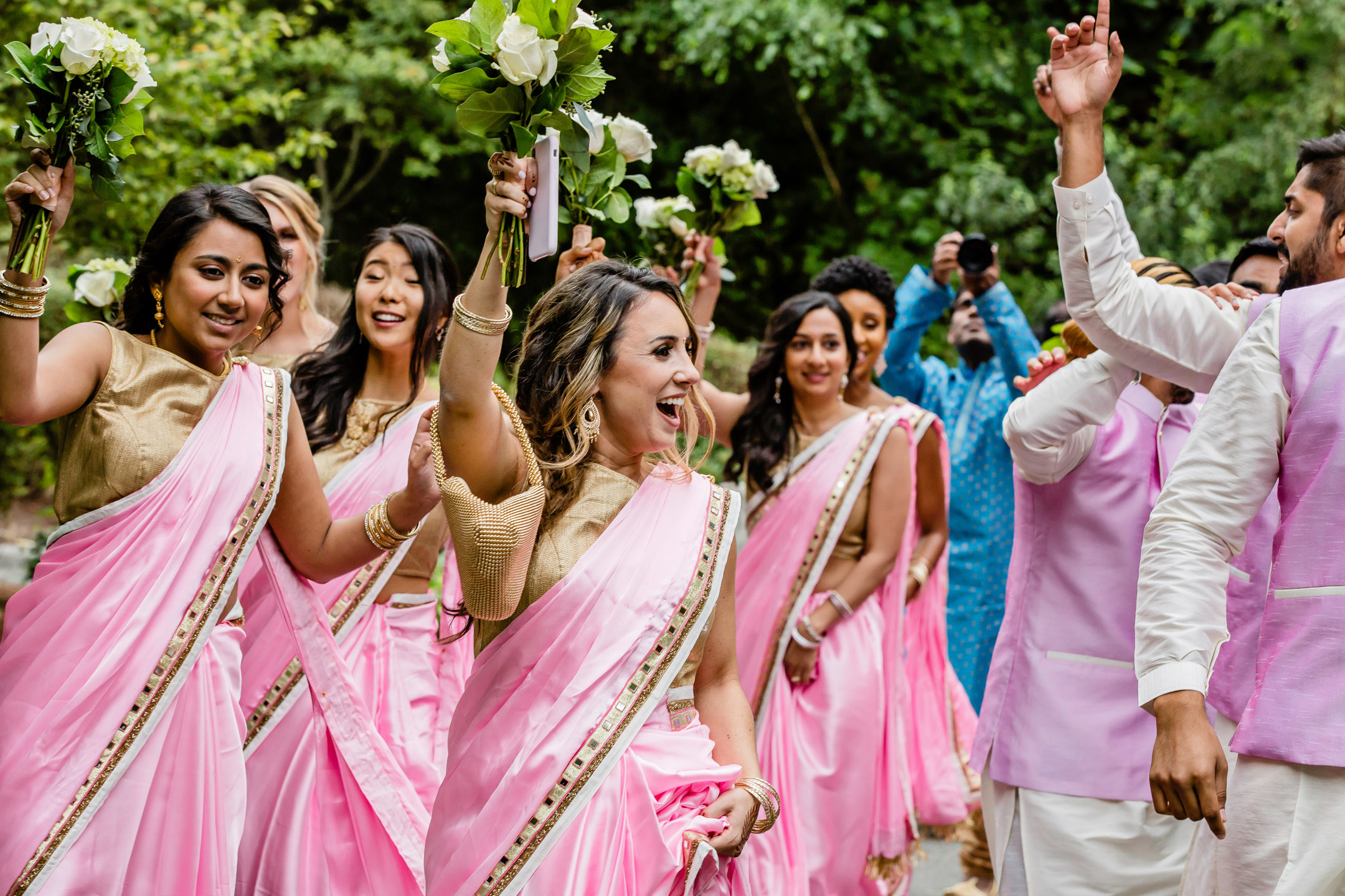 Des Moines Beach Park Indian Wedding by Seattle Wedding Photographer James Thomas Long Photography