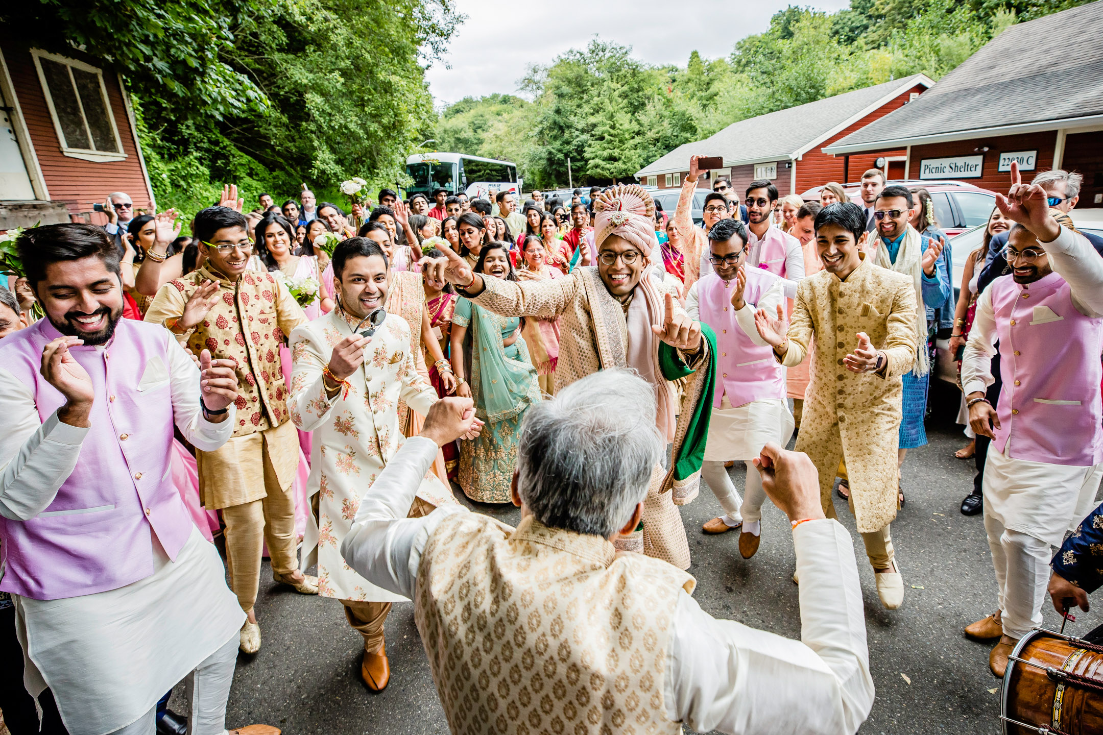 Des Moines Beach Park Indian Wedding by Seattle Wedding Photographer James Thomas Long Photography