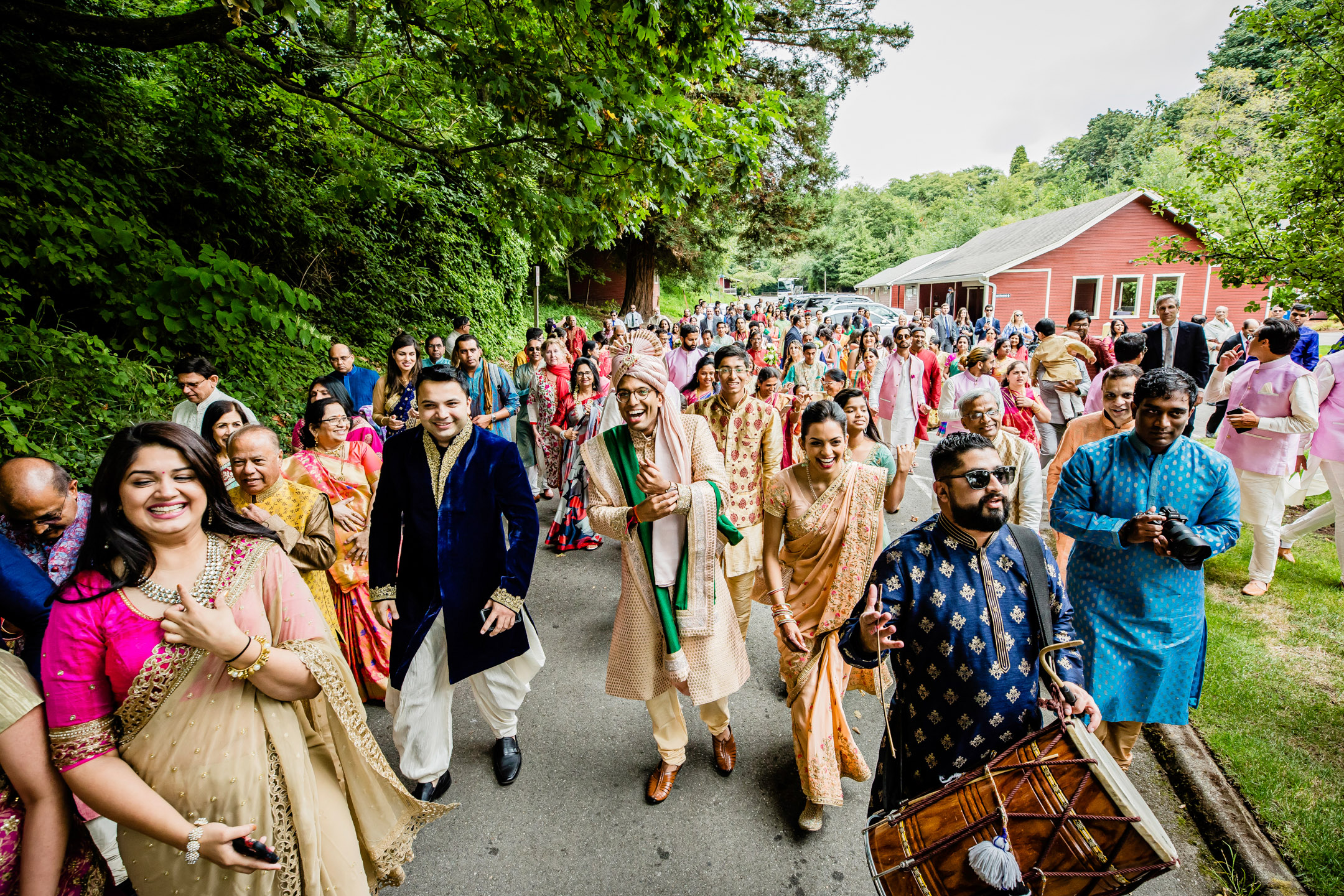 Des Moines Beach Park Indian Wedding by Seattle Wedding Photographer James Thomas Long Photography