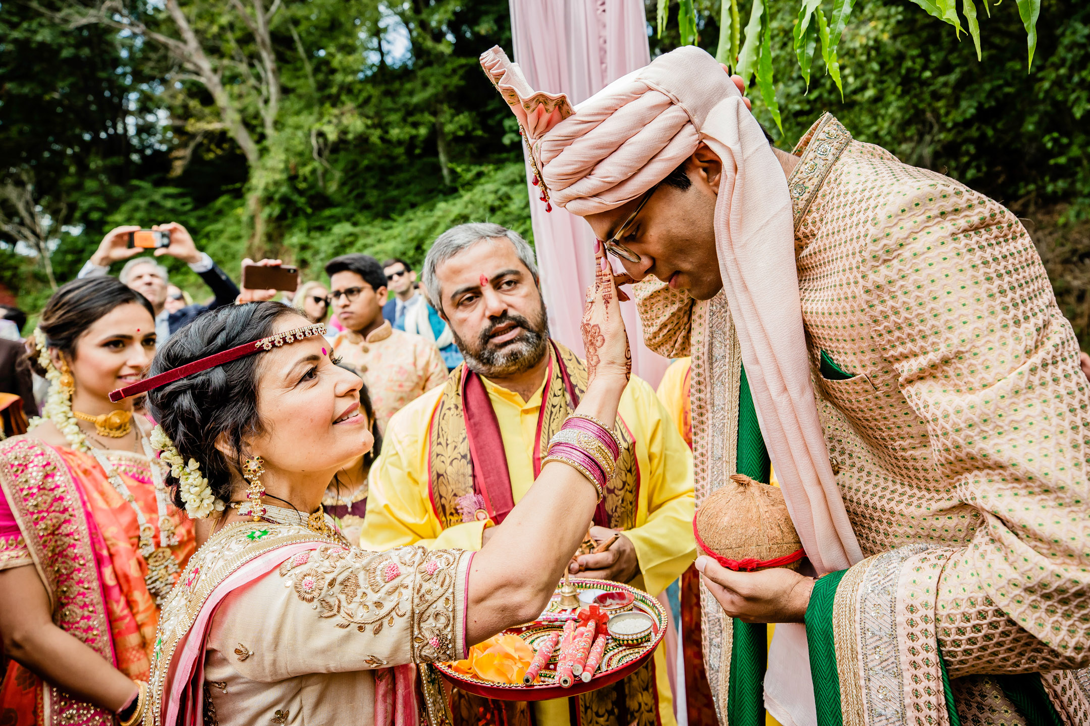 Des Moines Beach Park Indian Wedding by Seattle Wedding Photographer James Thomas Long Photography