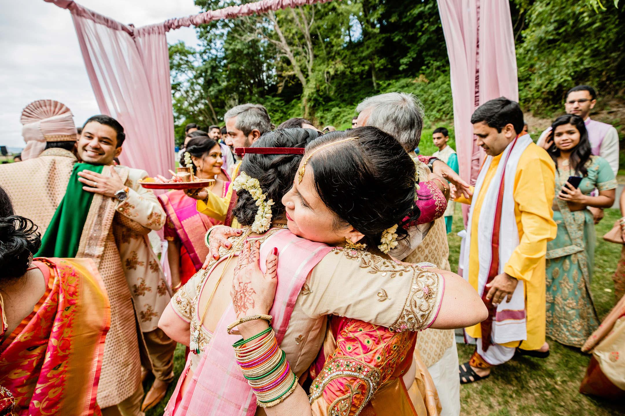 Des Moines Beach Park Indian Wedding by Seattle Wedding Photographer James Thomas Long Photography