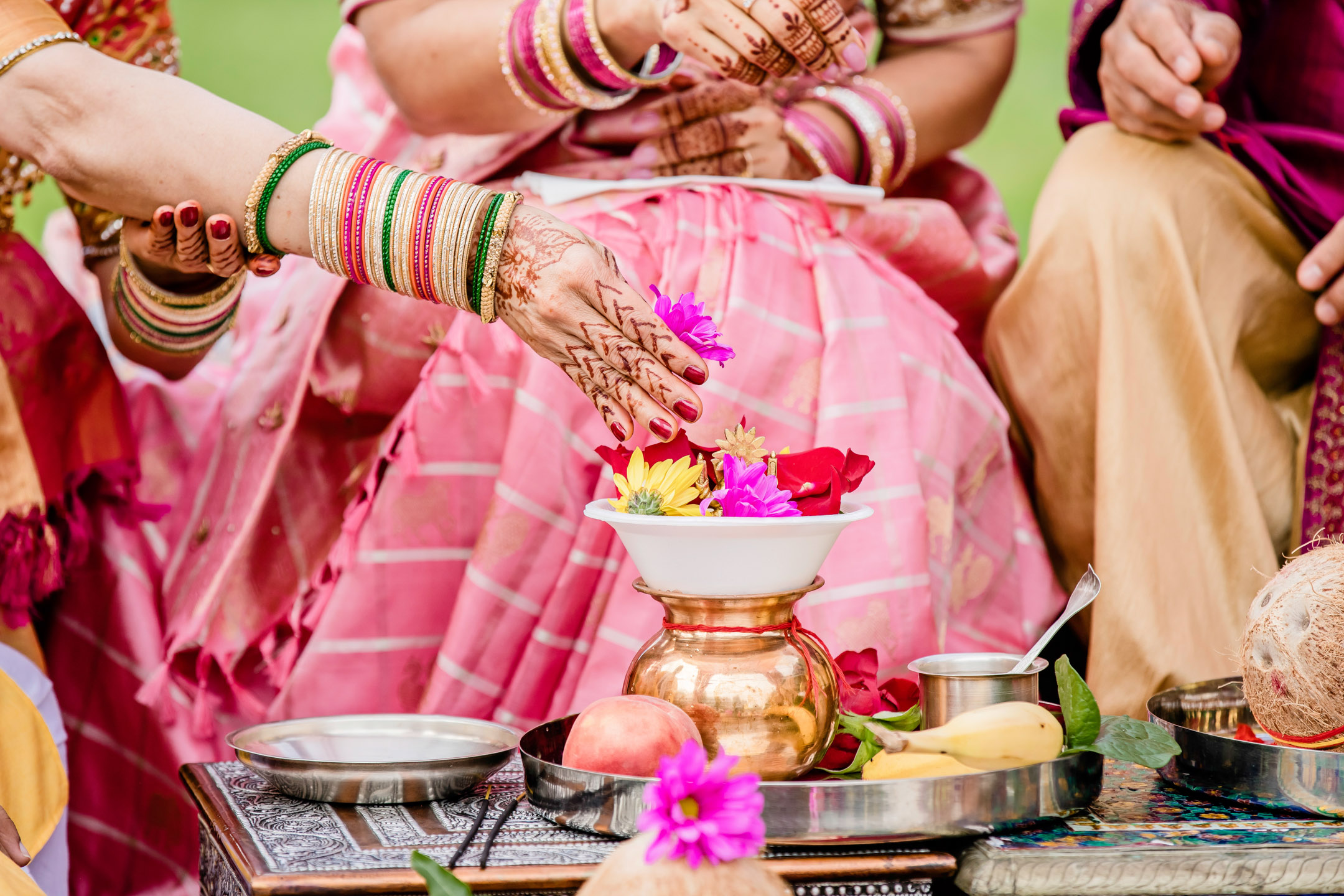 Des Moines Beach Park Indian Wedding by Seattle Wedding Photographer James Thomas Long Photography