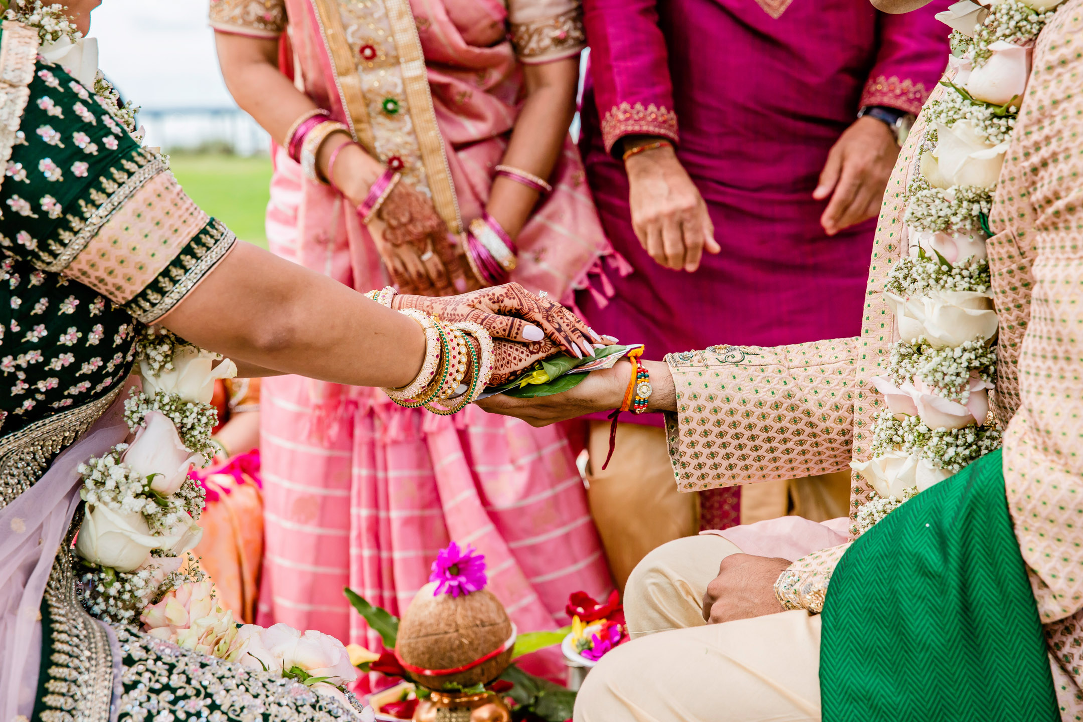 Des Moines Beach Park Indian Wedding by Seattle Wedding Photographer James Thomas Long Photography