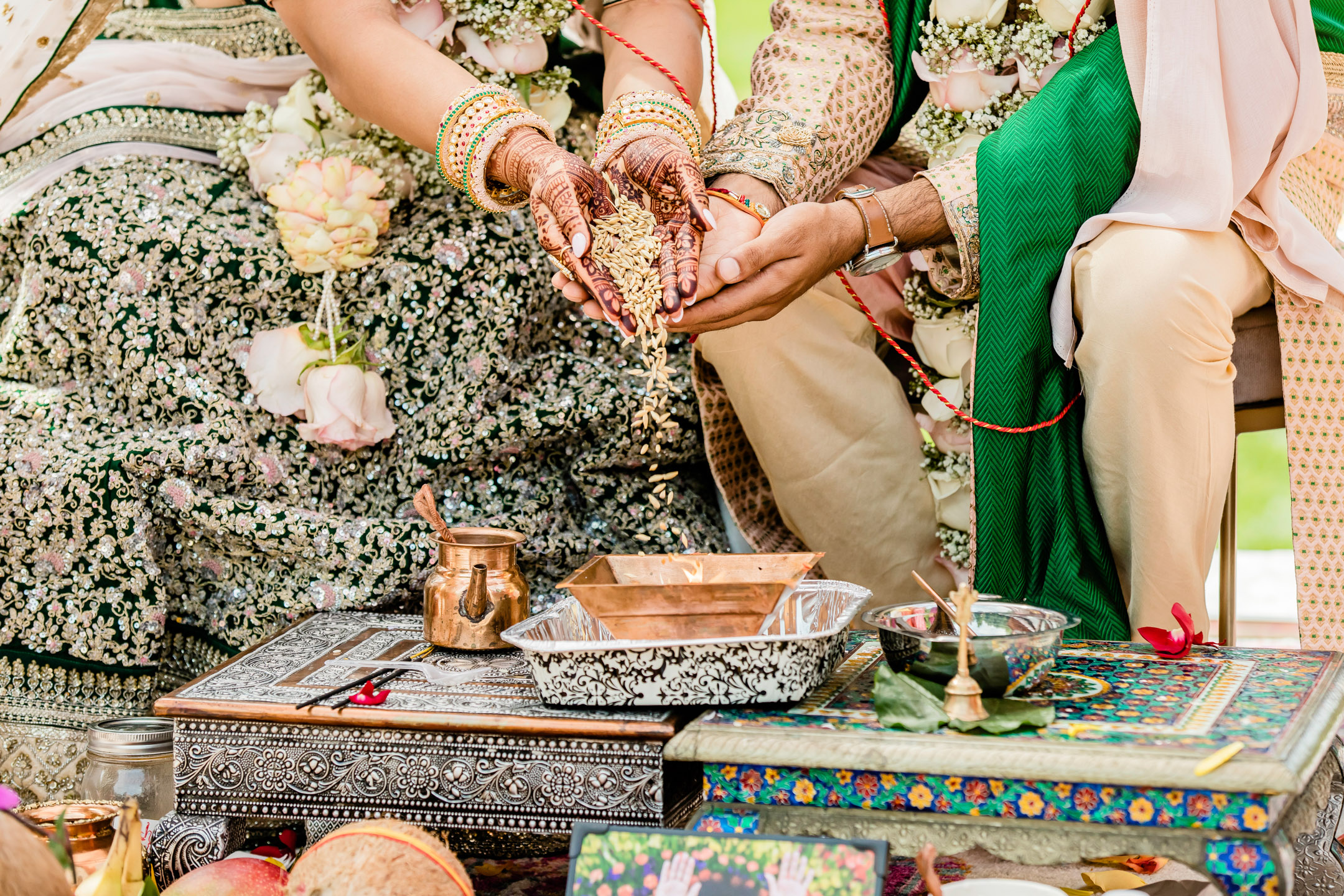 Des Moines Beach Park Indian Wedding by Seattle Wedding Photographer James Thomas Long Photography