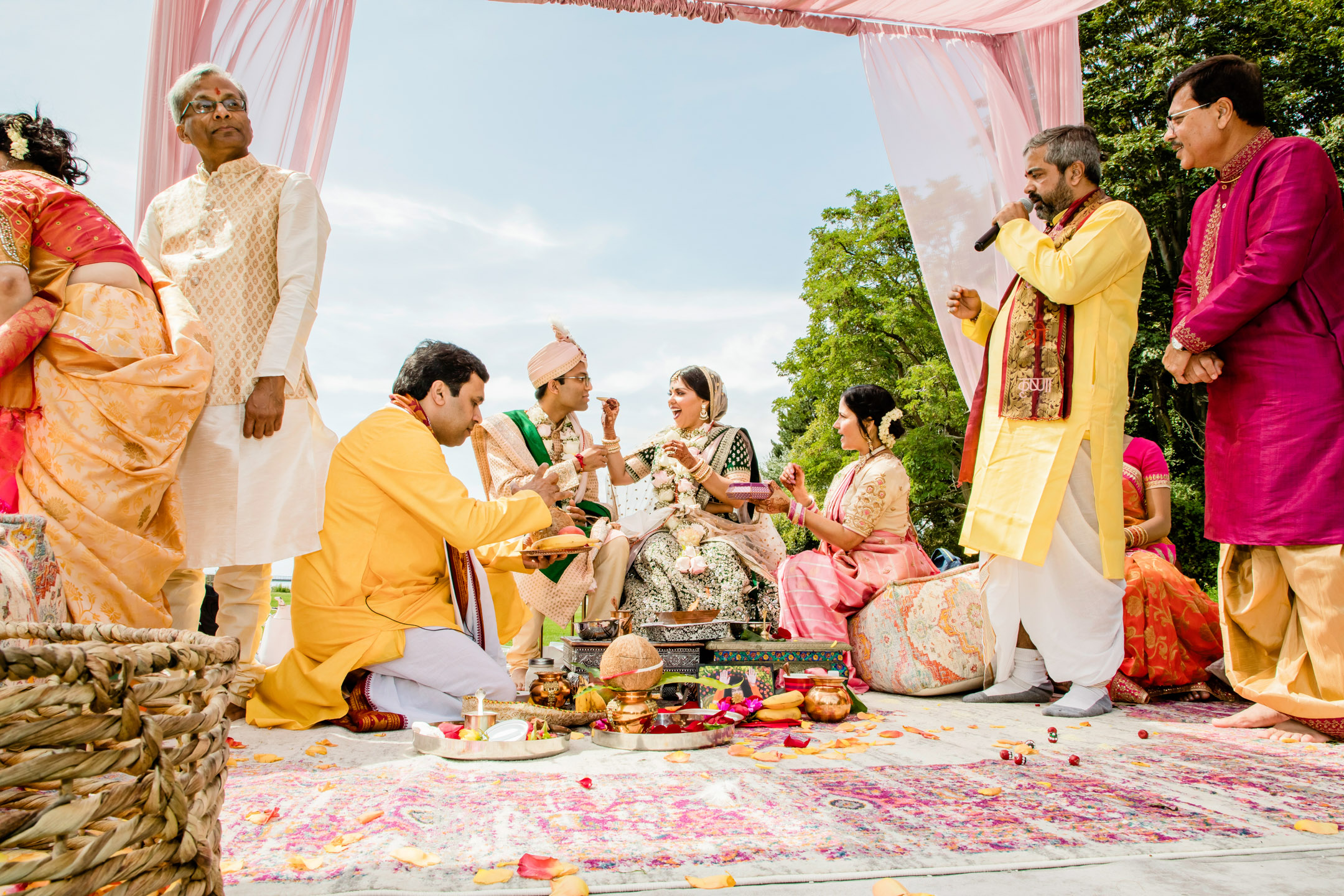 Des Moines Beach Park Indian Wedding by Seattle Wedding Photographer James Thomas Long Photography