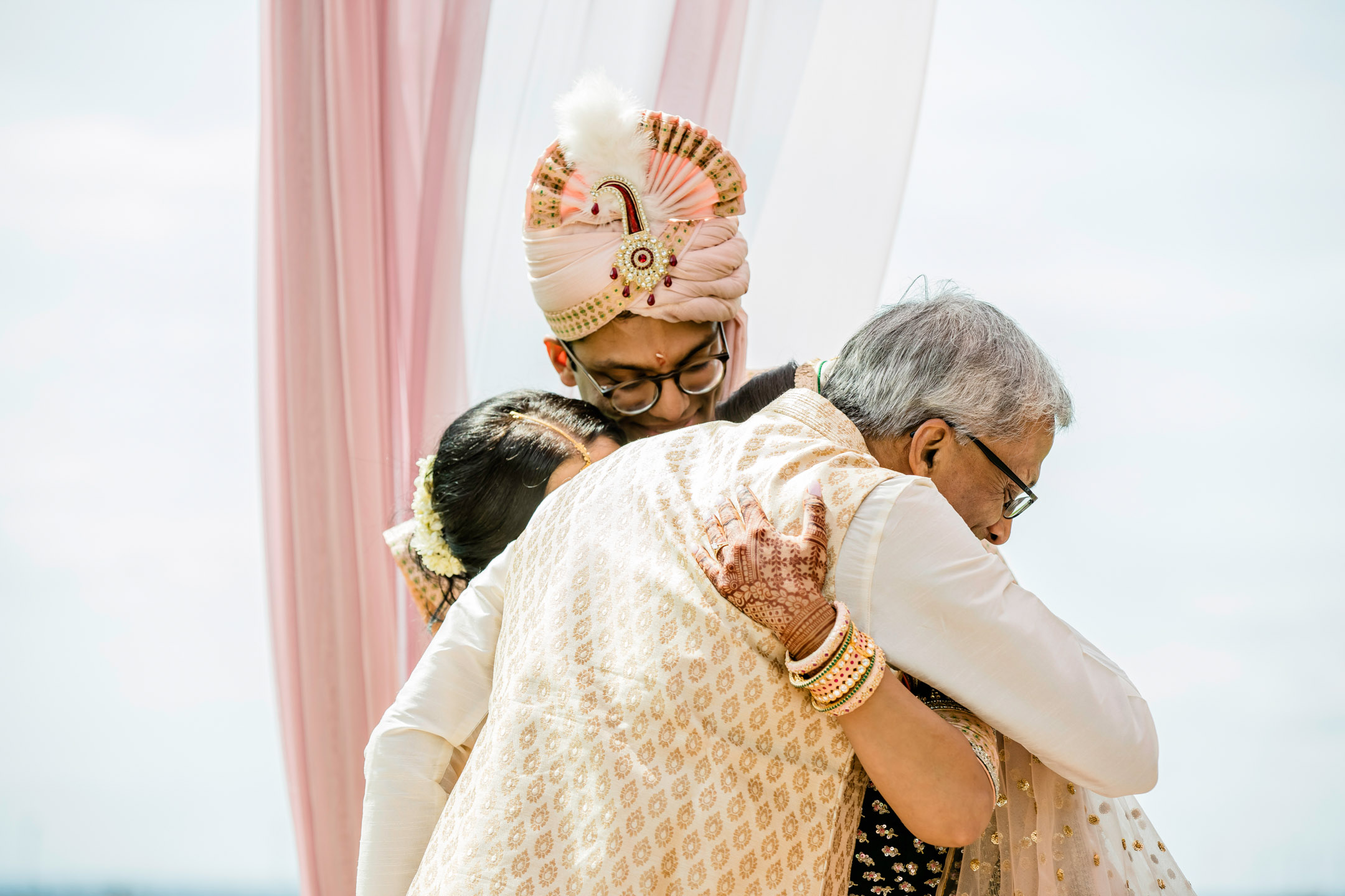 Des Moines Beach Park Indian Wedding by Seattle Wedding Photographer James Thomas Long Photography